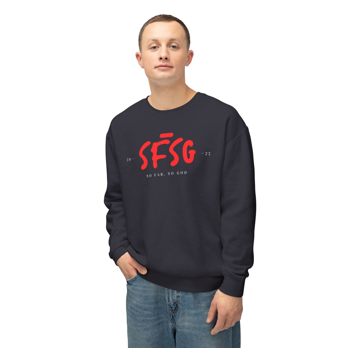 SFSG Unisex Sweatshirt : BLCK RED