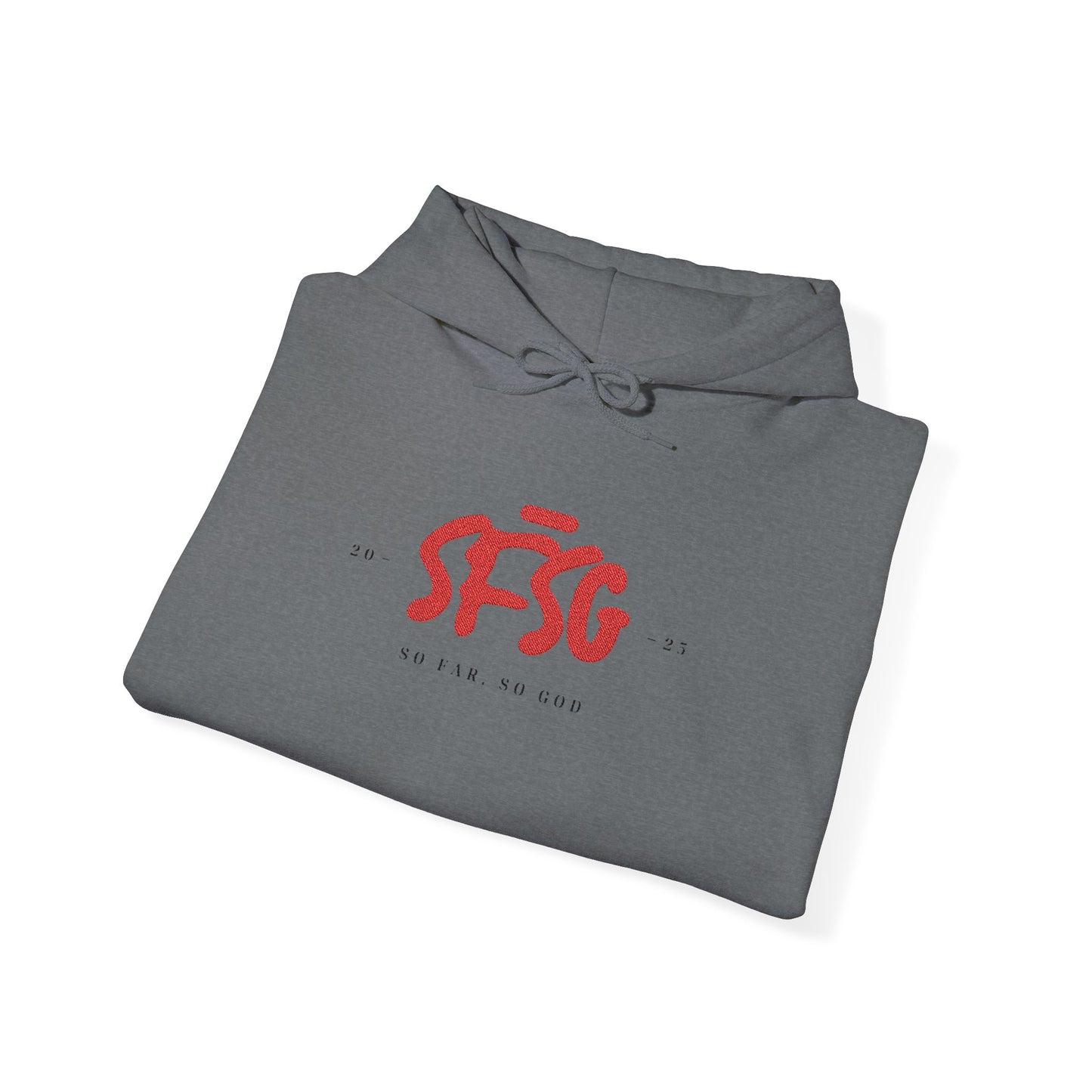 SFSG Unisex Hoody: LOGO RED CLASSIC (Embroidery)