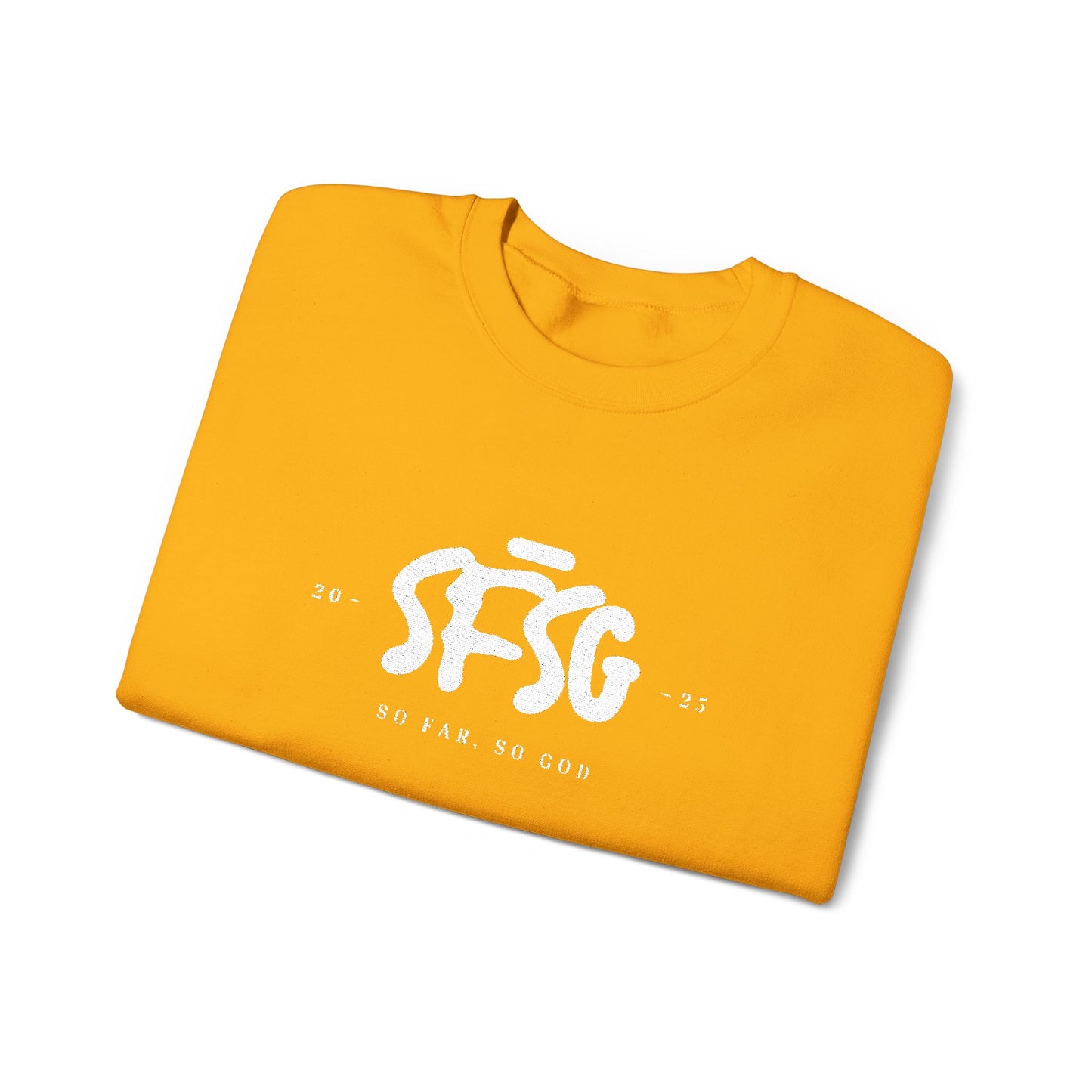 SFSG Unisex Embroidery Sweatshirt : WHITE CLASSIC