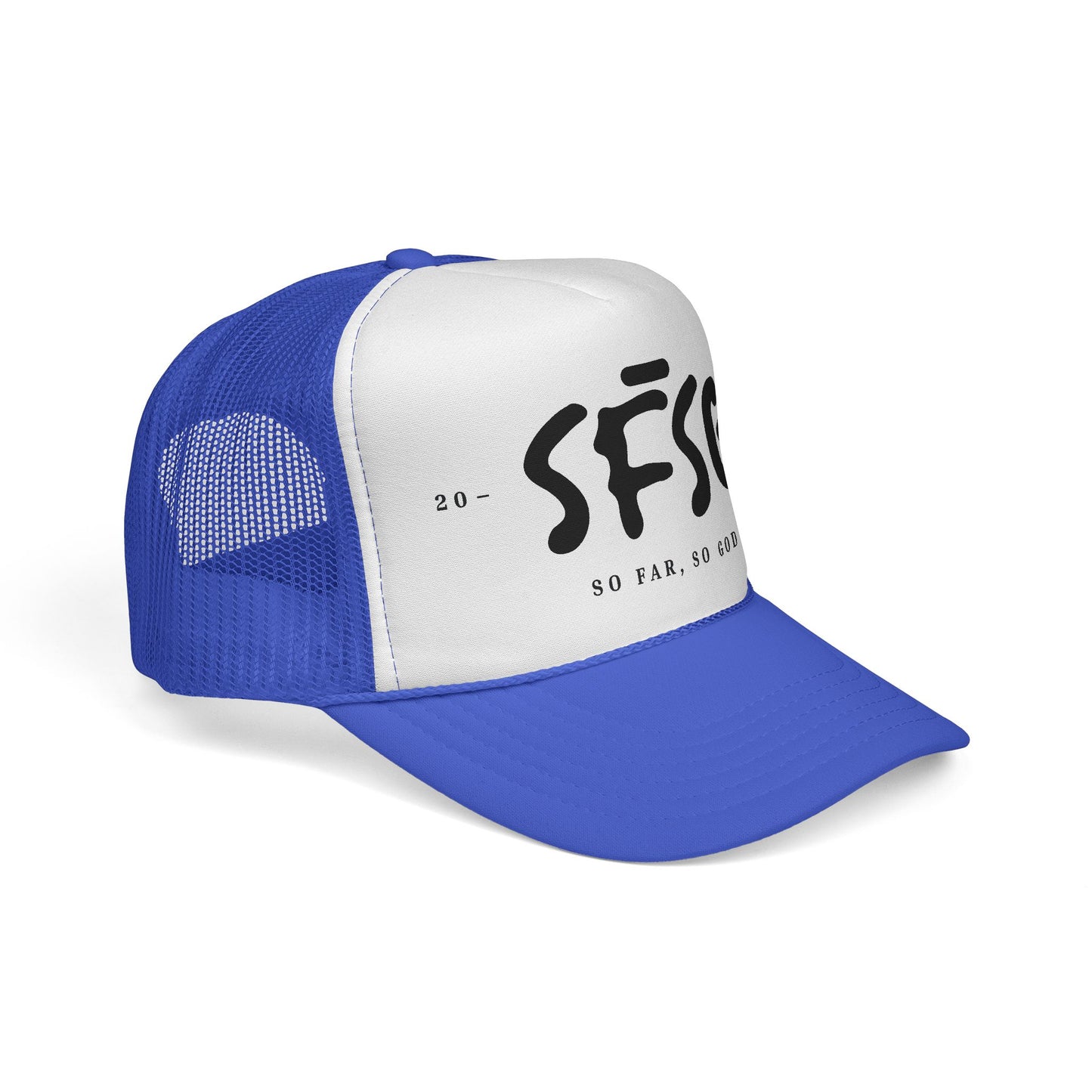 SFSG Trucker Hat: BLCK LOGO