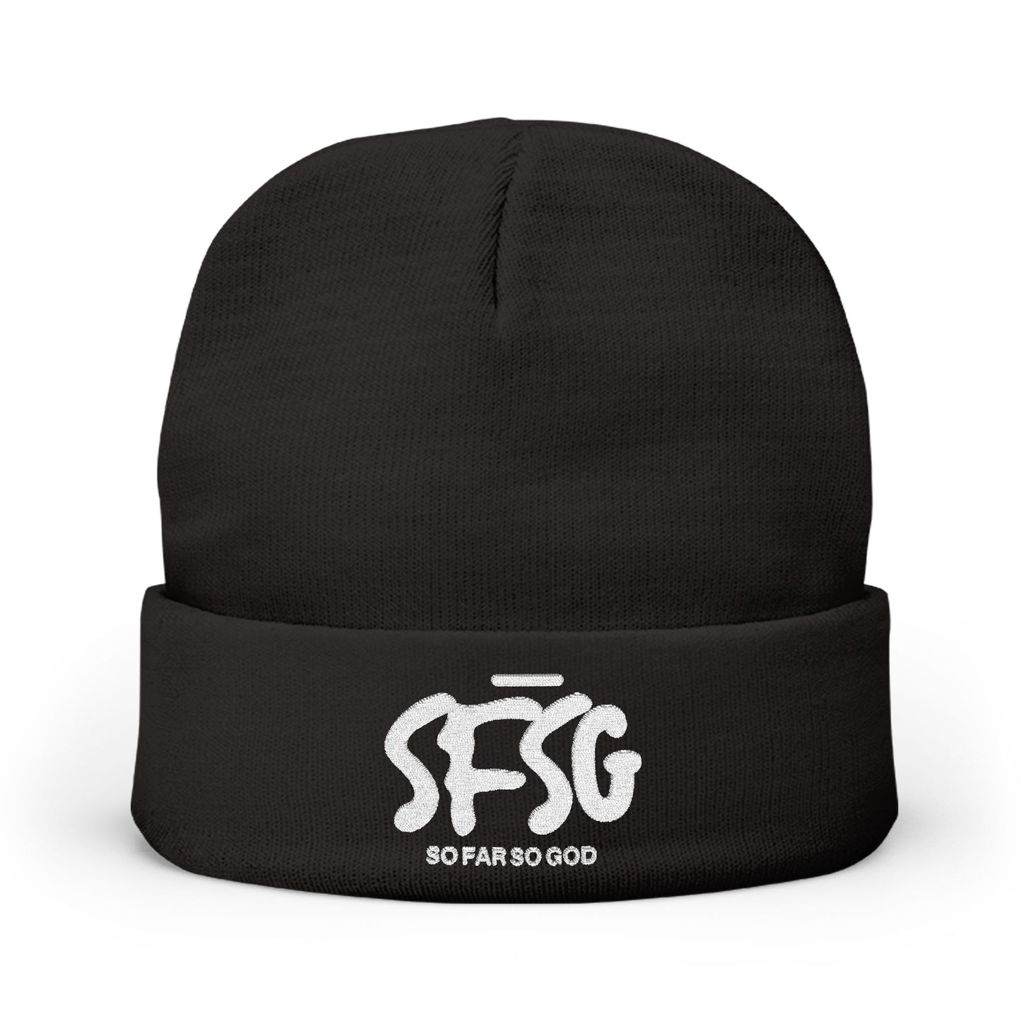 SFSG Beanie Embroidered - White Logo