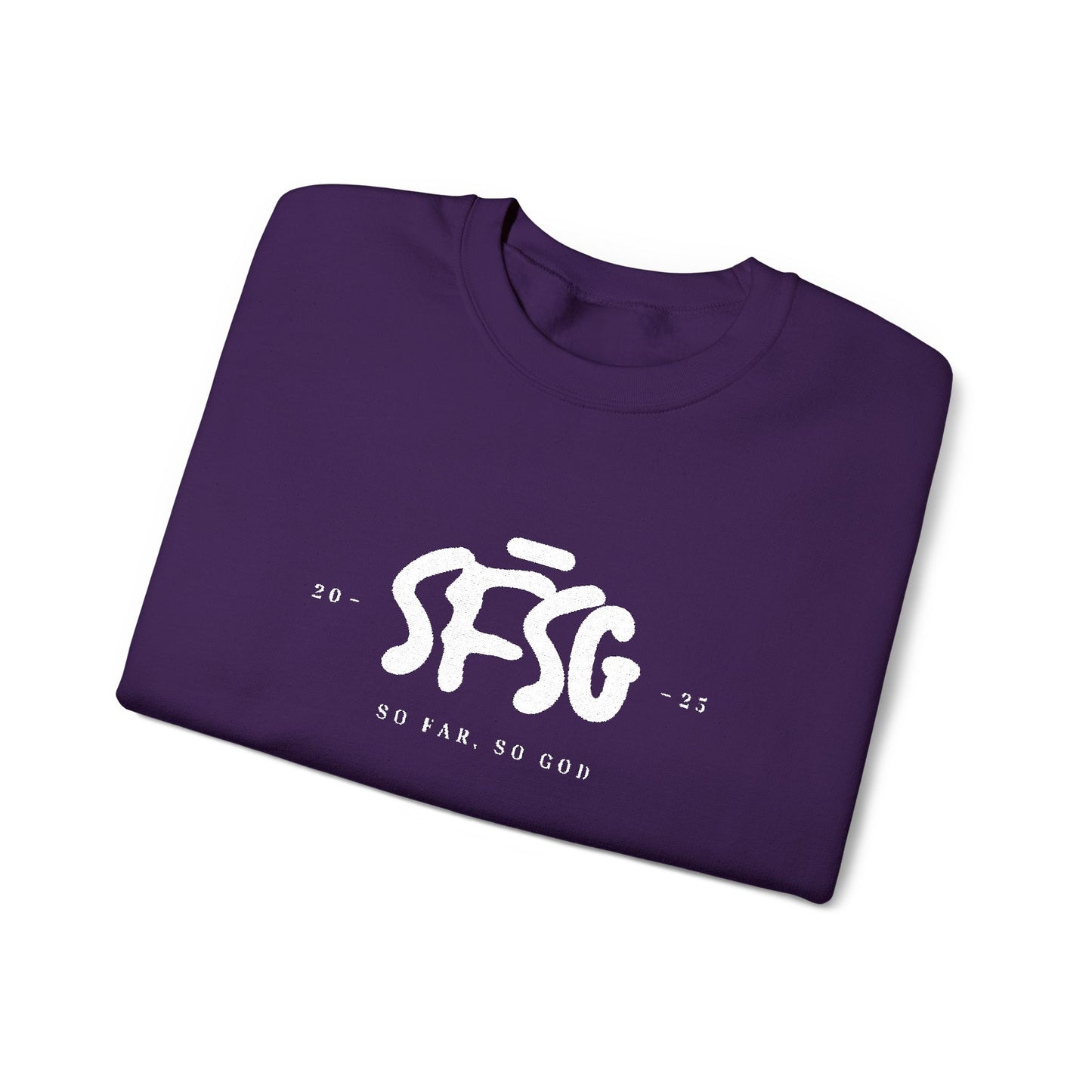 SFSG Unisex Embroidery Sweatshirt : WHITE CLASSIC