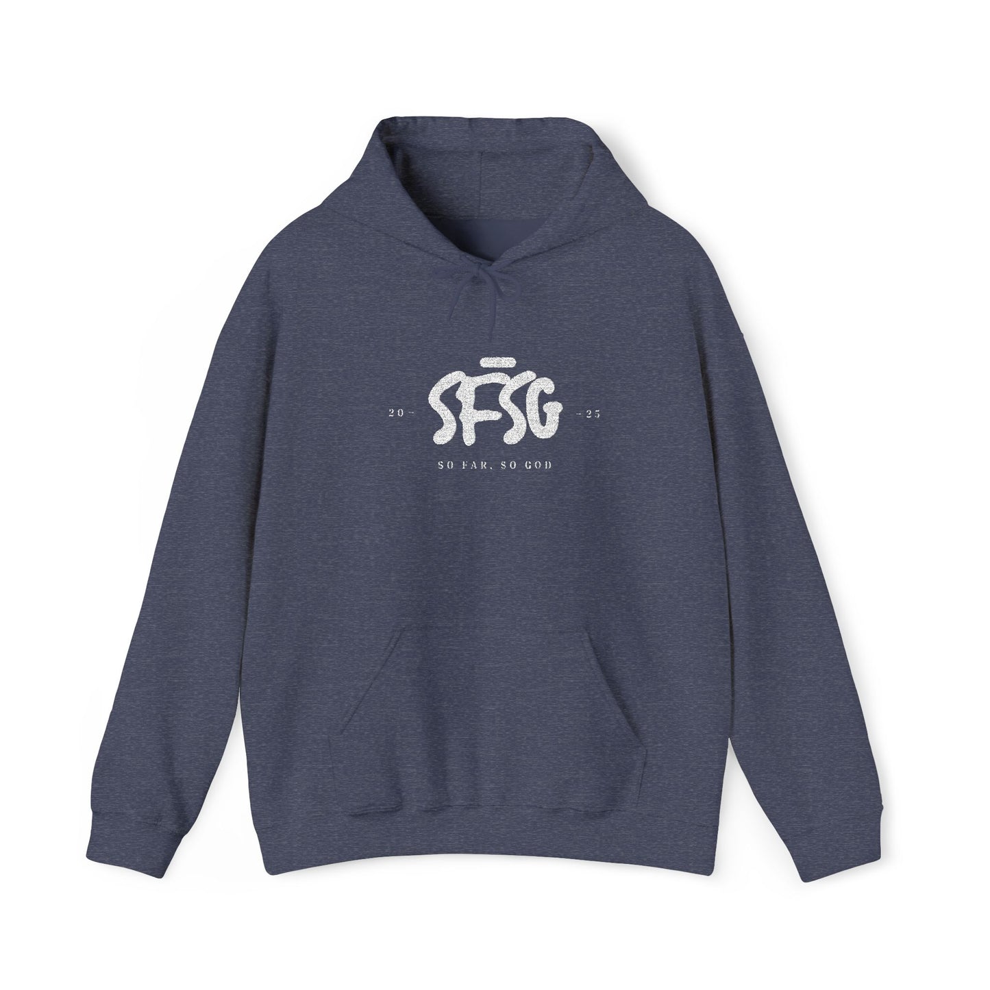 SFSG Unisex Hoody: LOGO WHITE CLASSIC (Embroidery)
