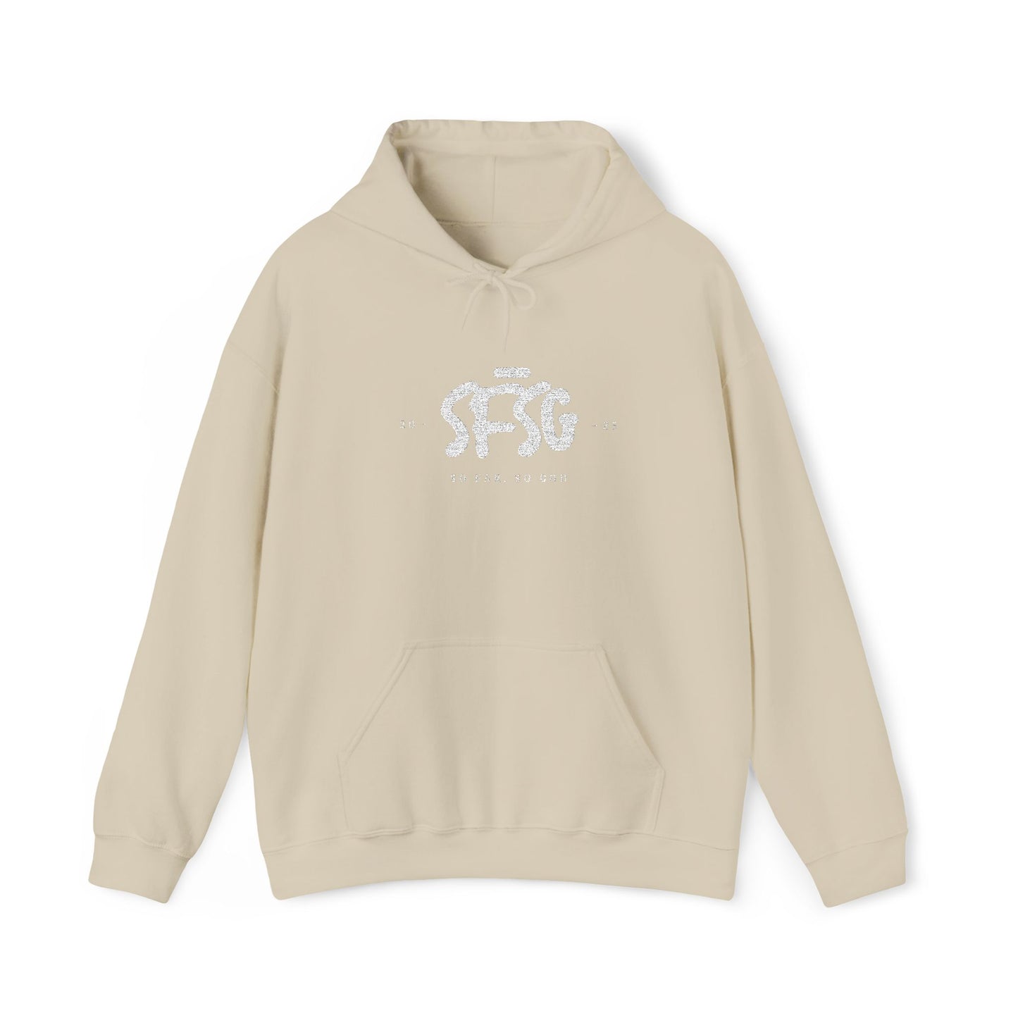 SFSG Unisex Hoody: LOGO WHITE CLASSIC (Embroidery)