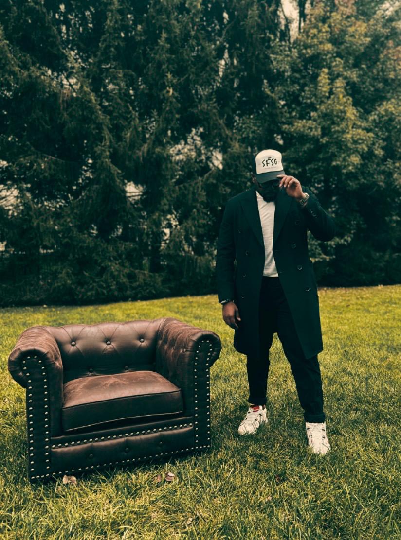 SFSG Trucker Hat: BLCK LOGO