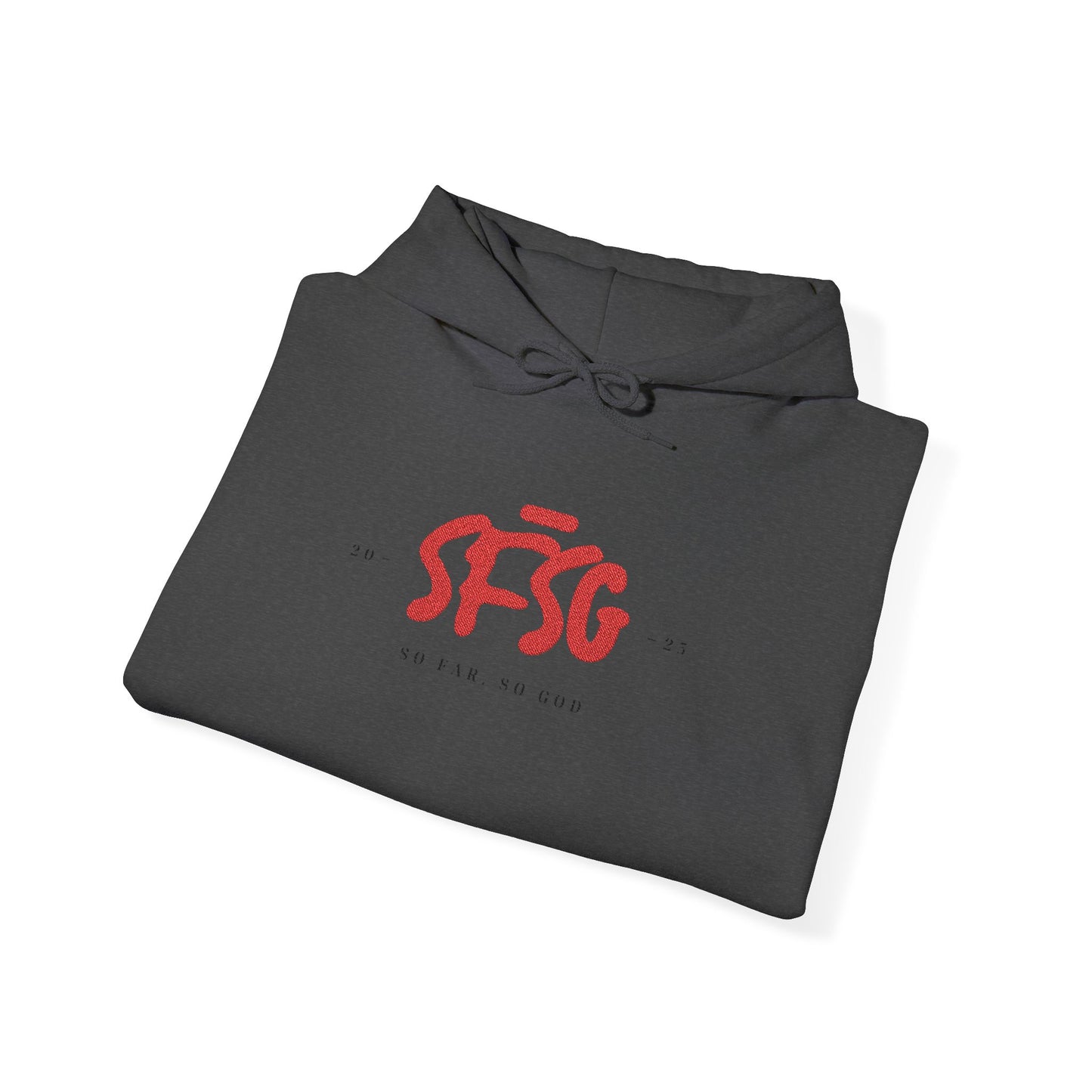 SFSG Unisex Hoody: LOGO RED CLASSIC (Embroidery)