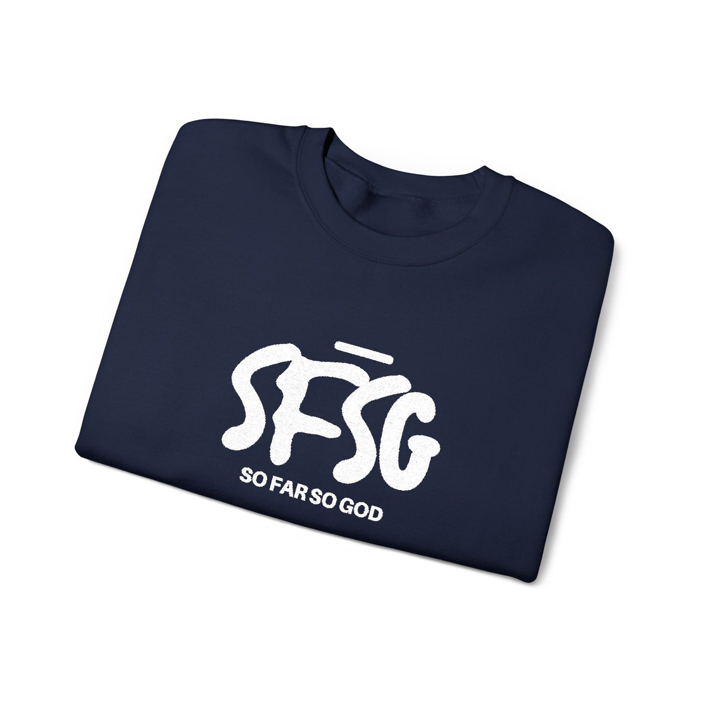 SFSG Unisex Sweatshirt : LOGO WHITE (Embroidery)