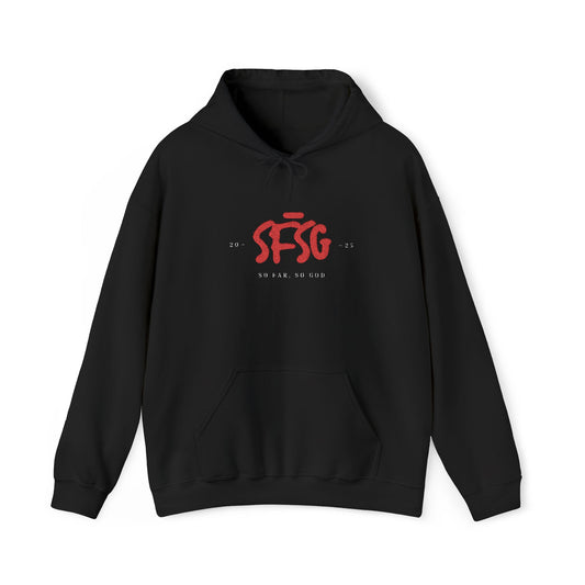 SFSG Unisex Hoody: LOGO RED CLASSIC (Embroidery)