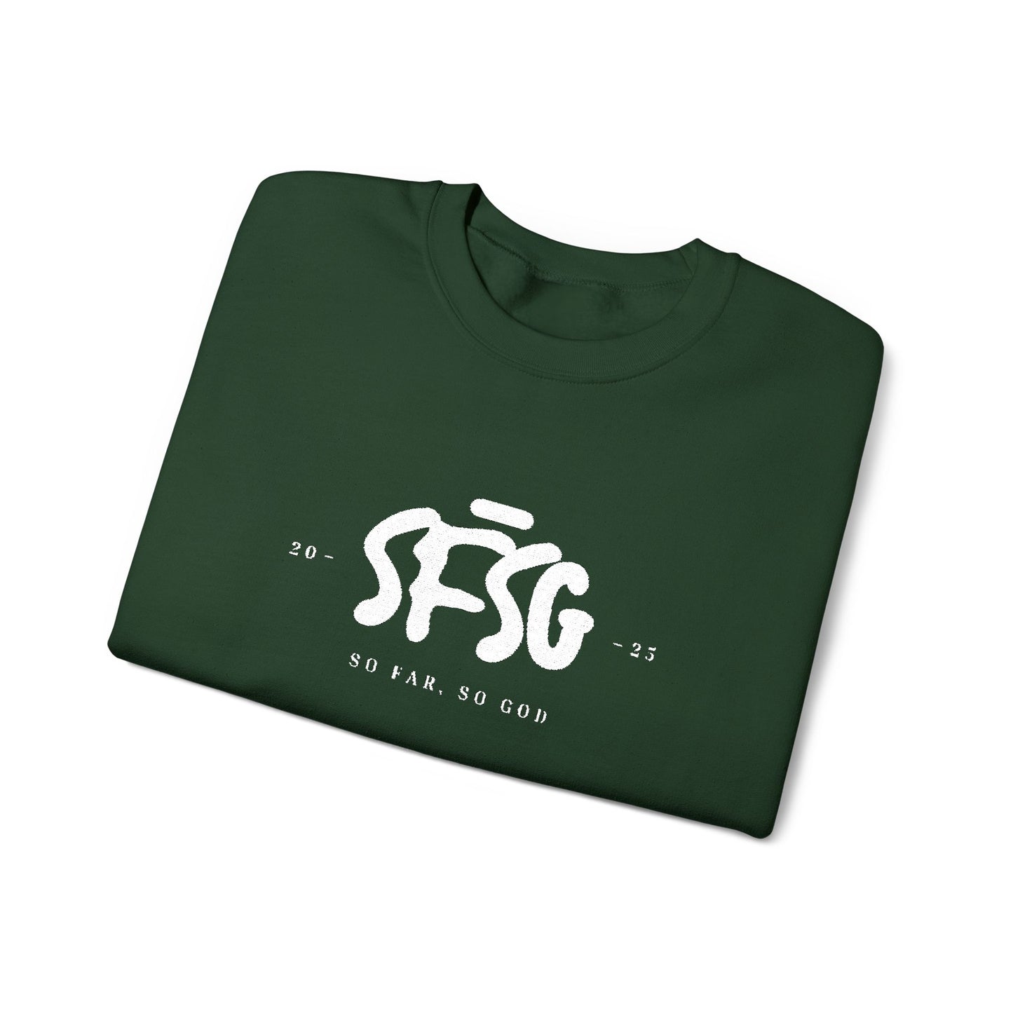 SFSG Unisex Embroidery Sweatshirt : WHITE CLASSIC