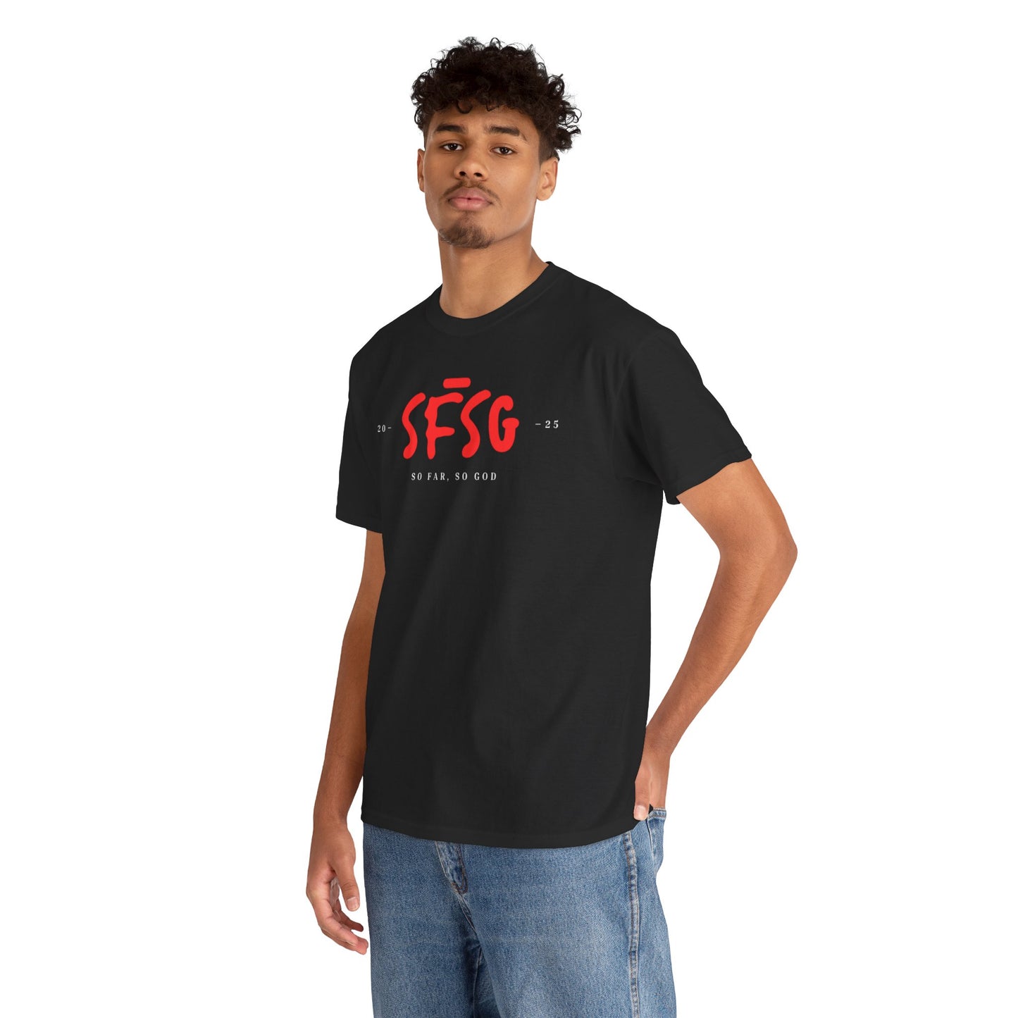 SFSG Unisex Tee: BLCK RED