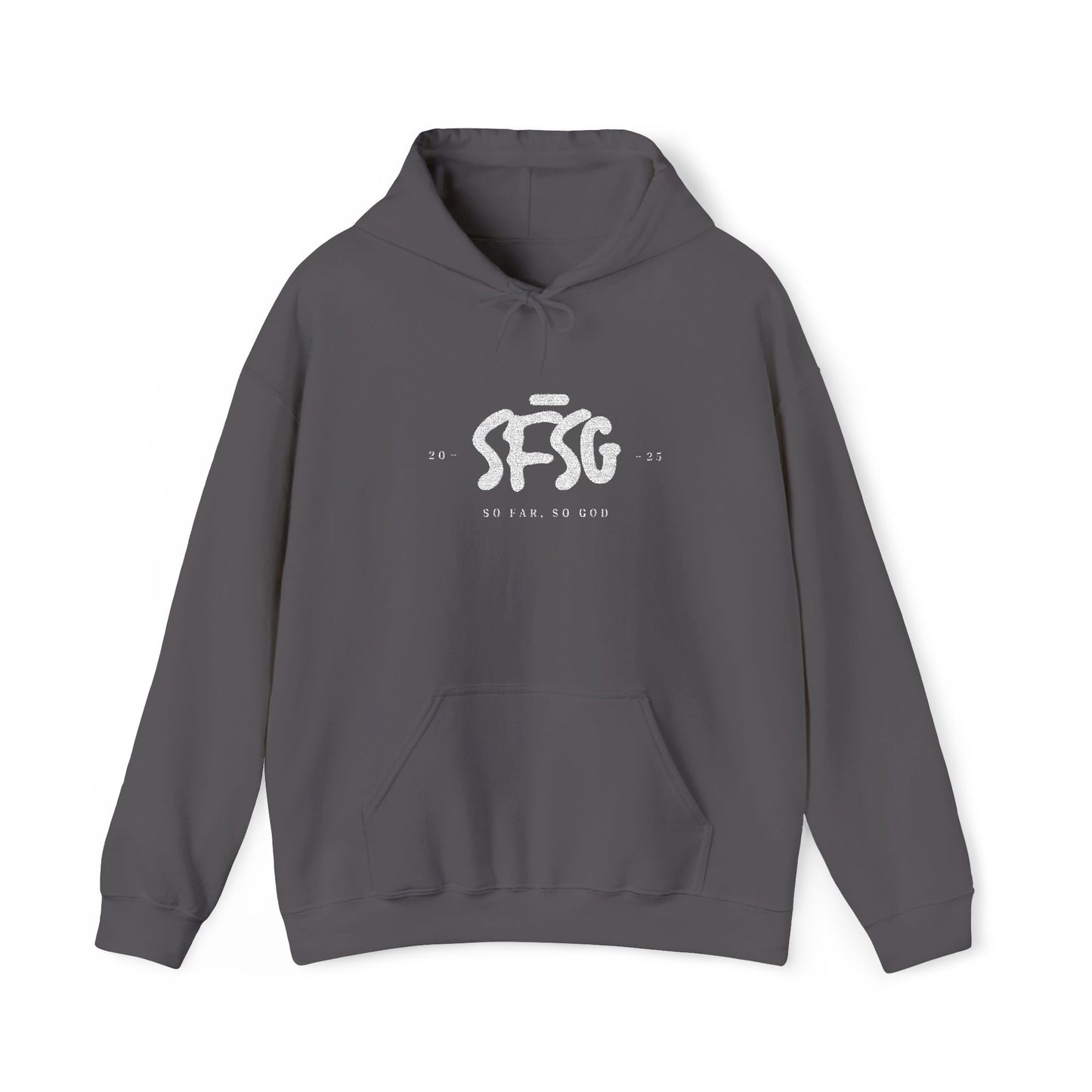 SFSG Unisex Hoody: LOGO WHITE CLASSIC (Embroidery)