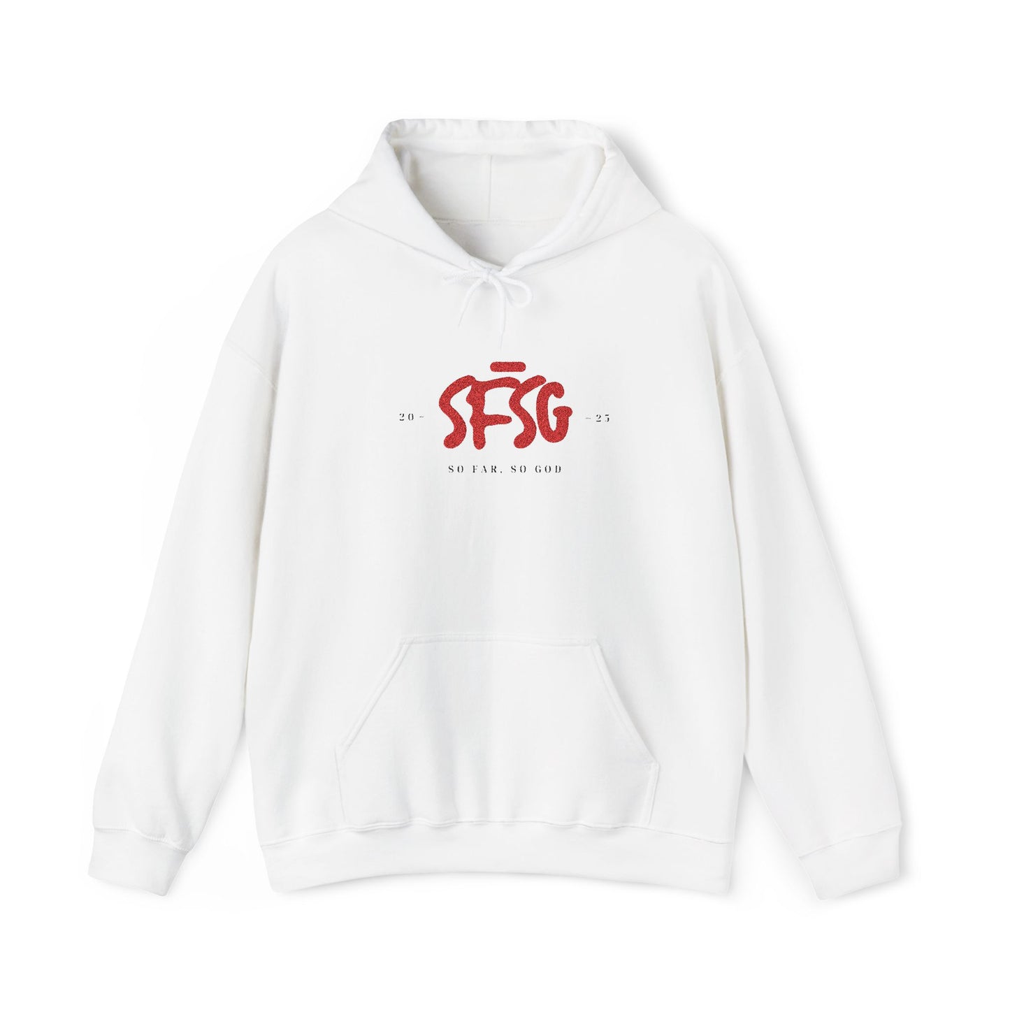 SFSG Unisex Hoody: LOGO RED CLASSIC (Embroidery)