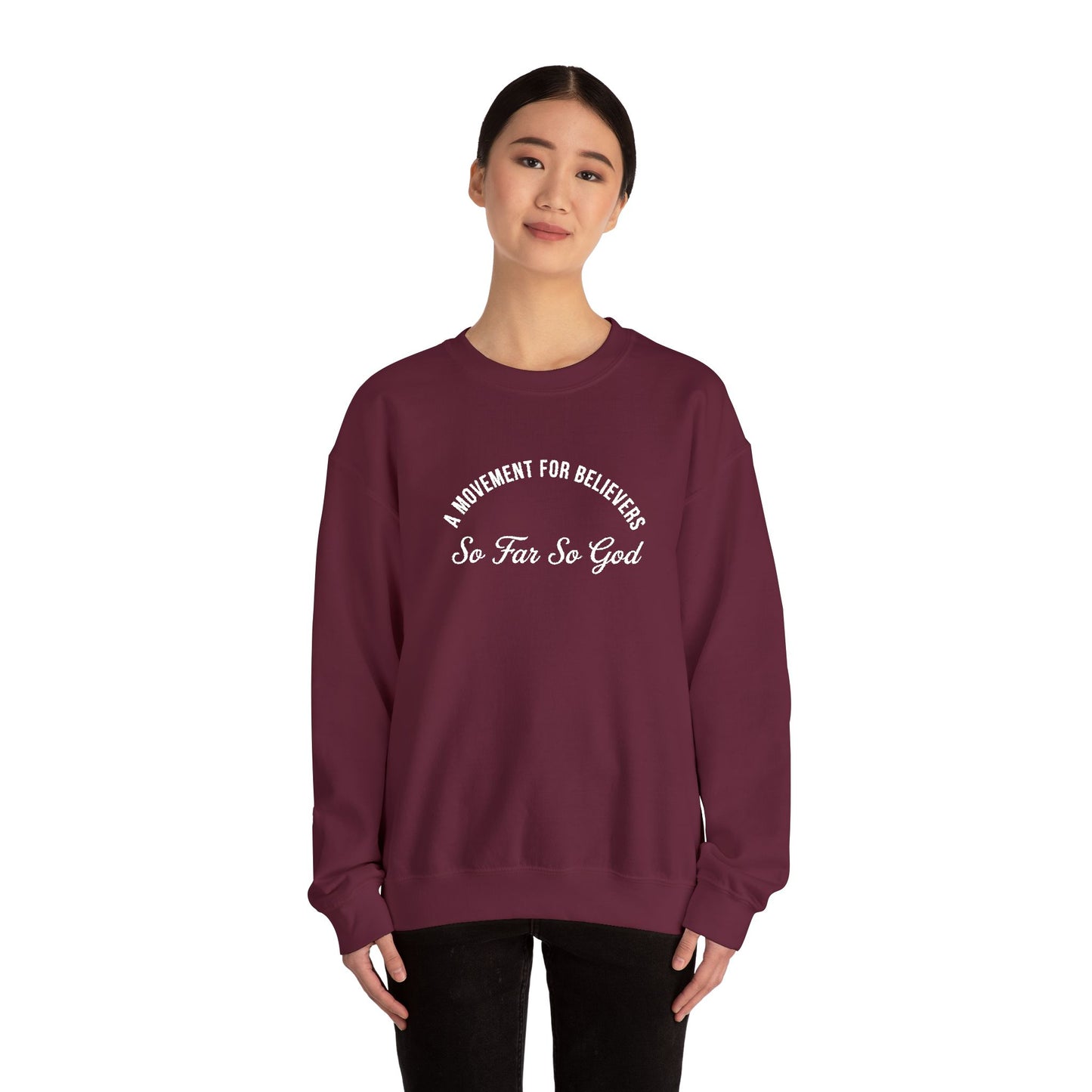 zMovement Unisex Heavy Blend™ Crewneck Sweatshirt (Embroidery)