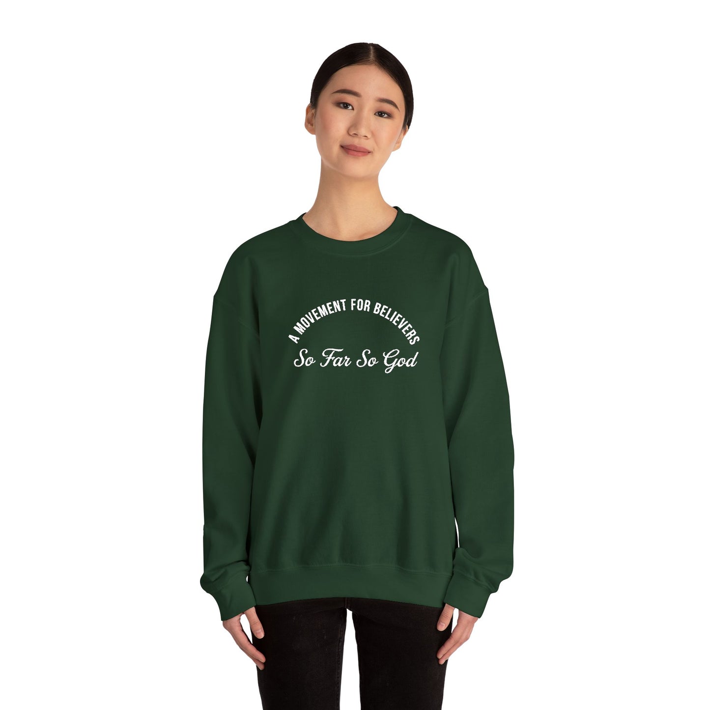 zMovement Unisex Heavy Blend™ Crewneck Sweatshirt (Embroidery)