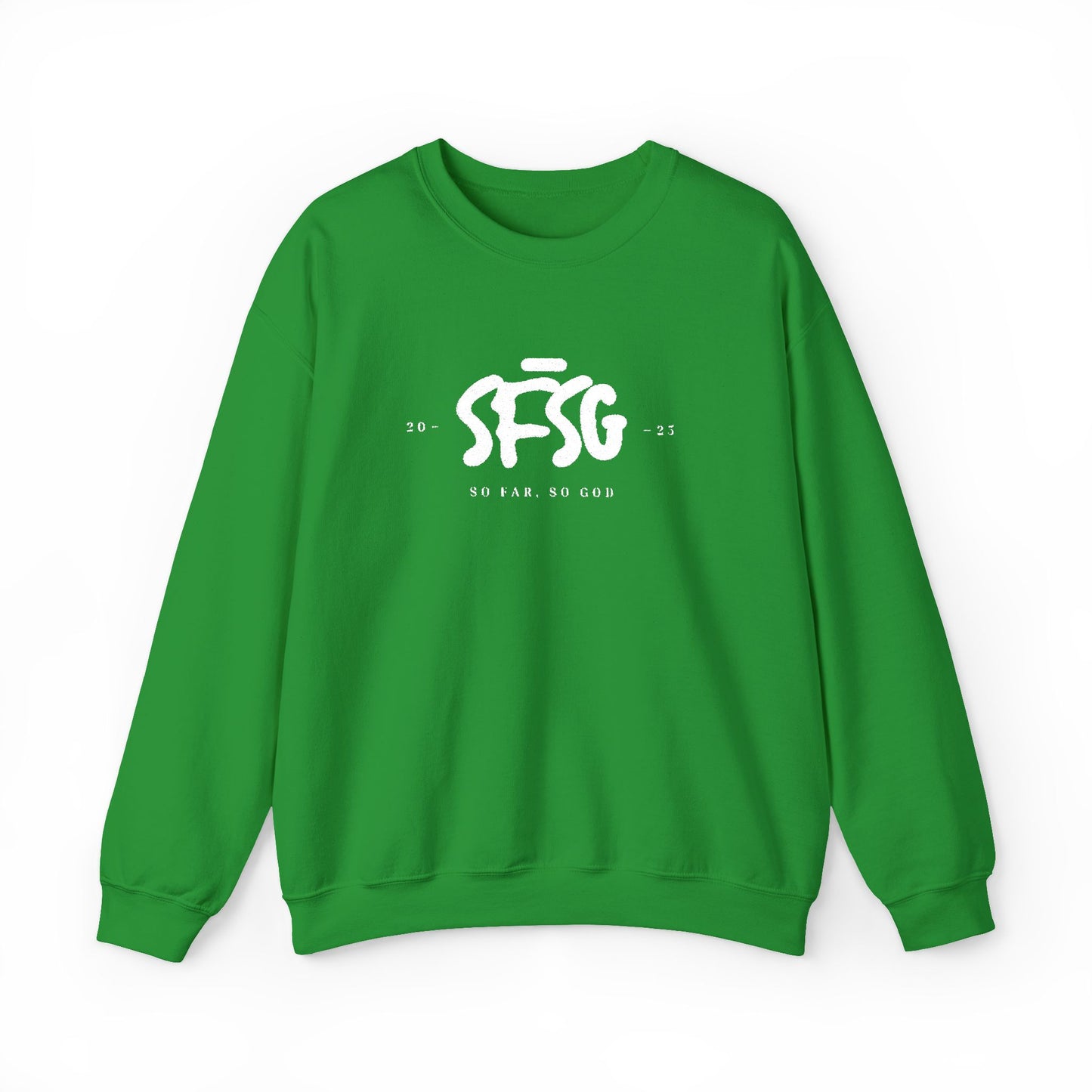 SFSG Unisex Embroidery Sweatshirt : WHITE CLASSIC