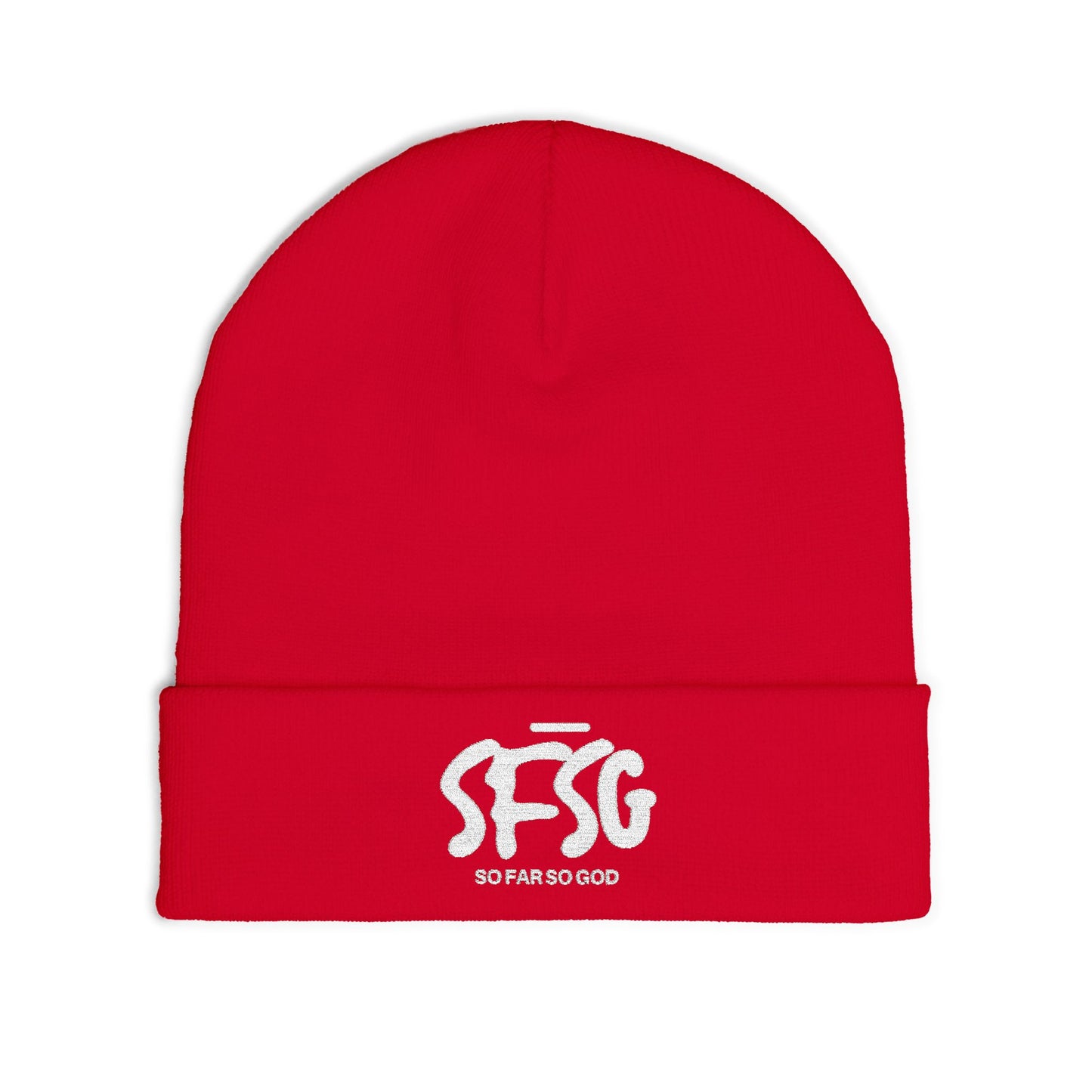 SFSG Beanie Embroidered - White Logo