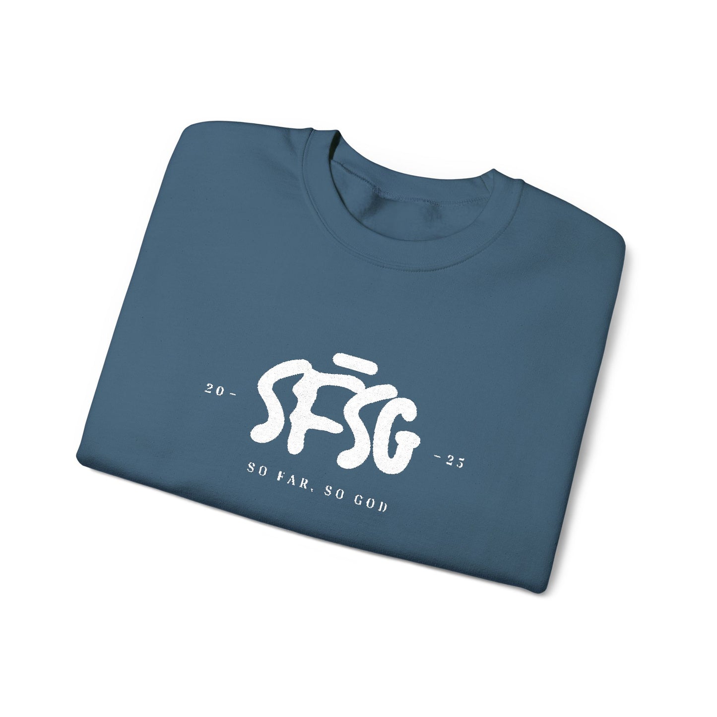 SFSG Unisex Embroidery Sweatshirt : WHITE CLASSIC