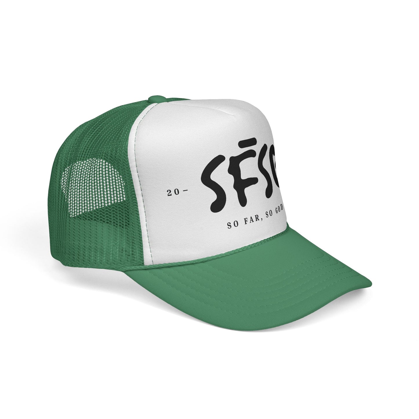 SFSG Trucker Hat: BLCK LOGO