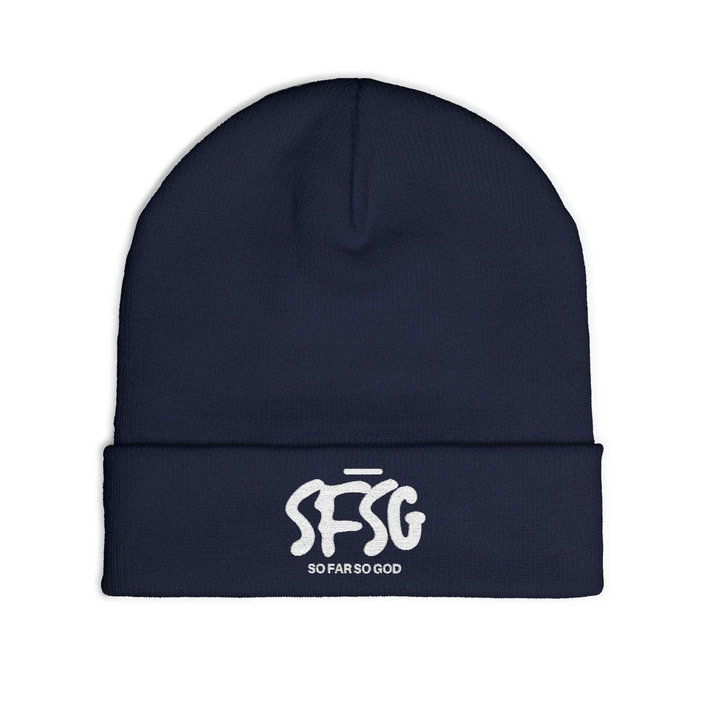 SFSG Beanie Embroidered - White Logo