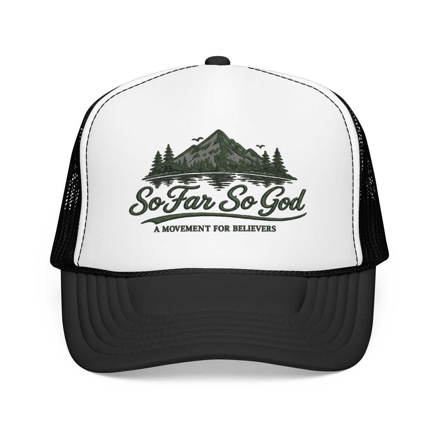 zSFSG Mountain Foam Trucker Hat