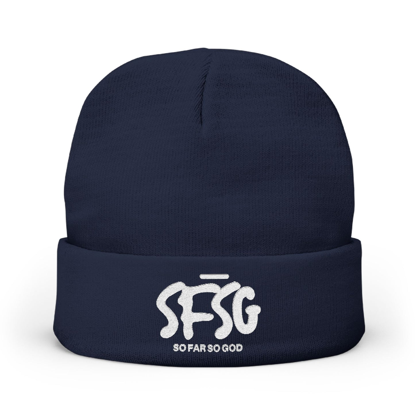 SFSG Beanie Embroidered - White Logo