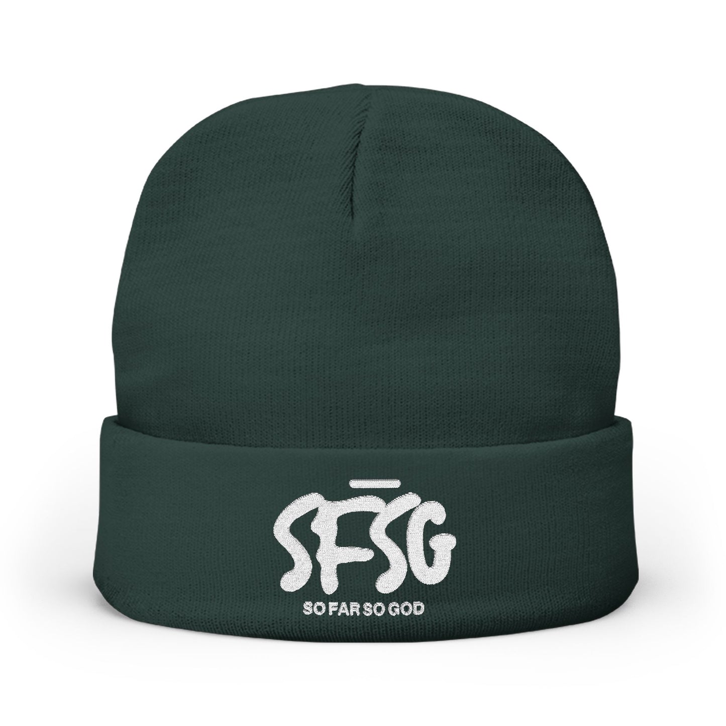 SFSG Beanie Embroidered - White Logo