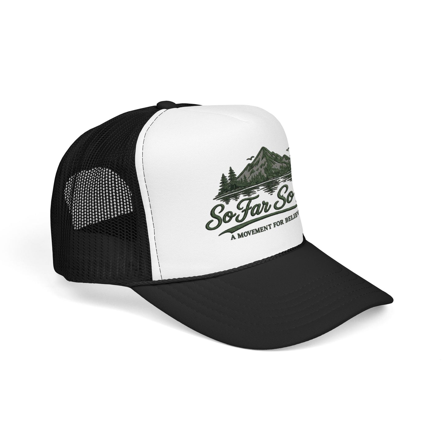 zSFSG Mountain Foam Trucker Hat