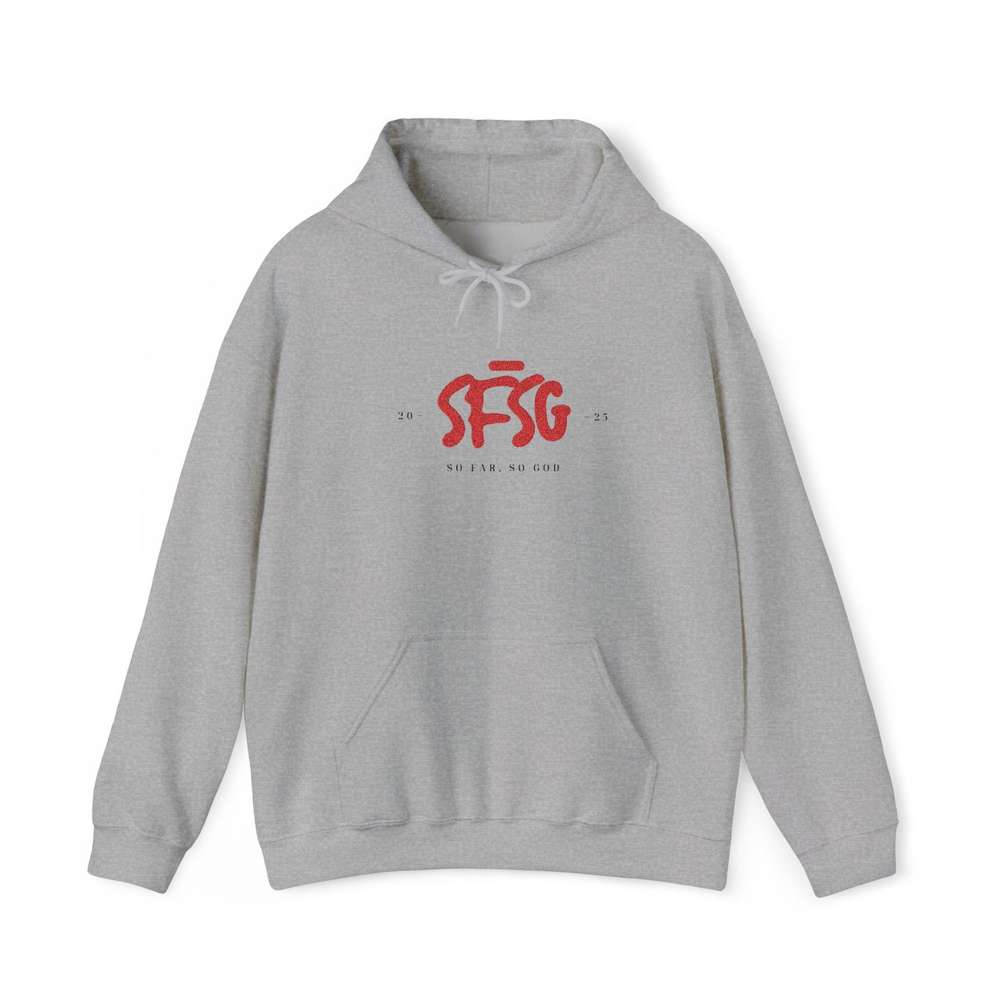 SFSG Unisex Hoody: LOGO RED CLASSIC (Embroidery)