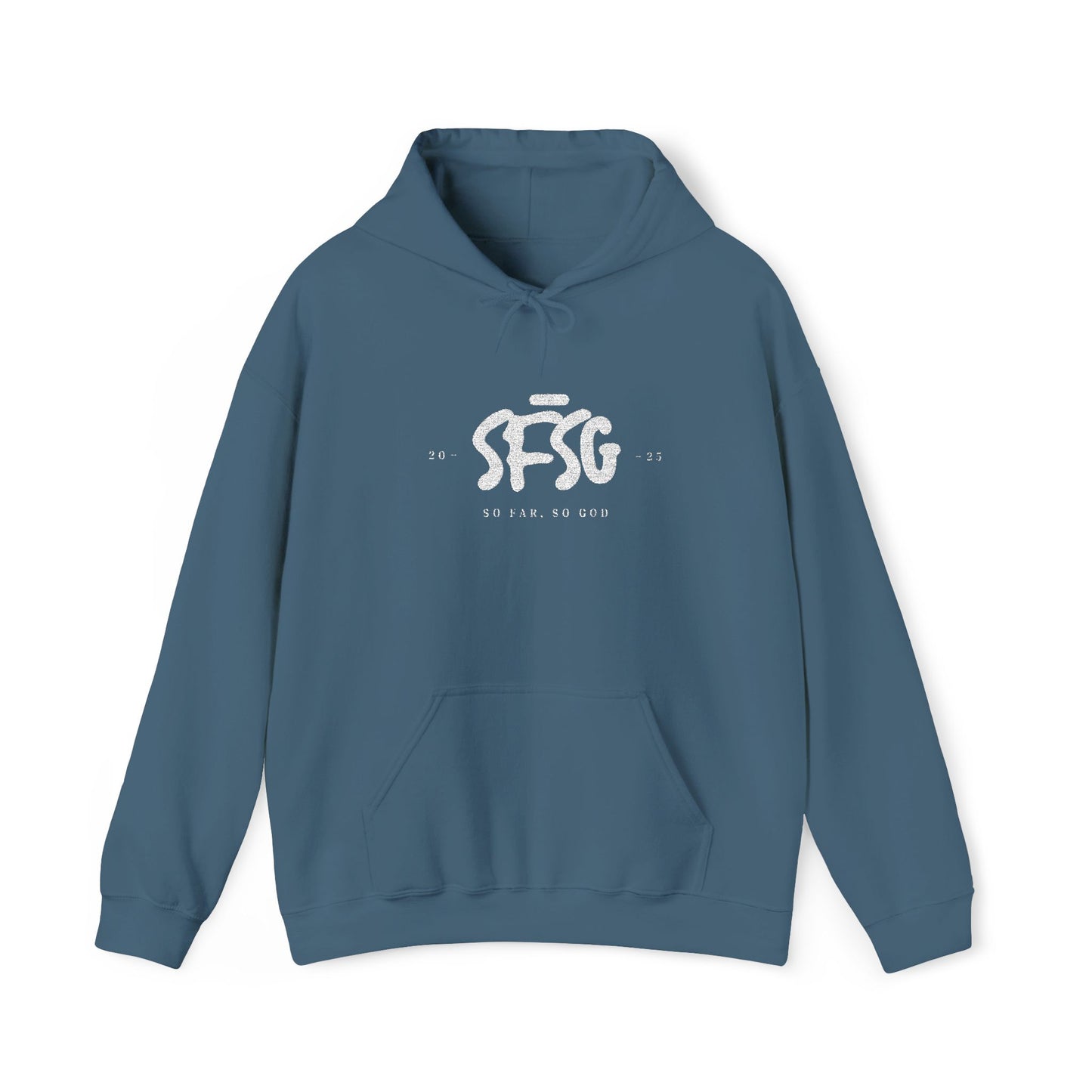 SFSG Unisex Hoody: LOGO WHITE CLASSIC (Embroidery)