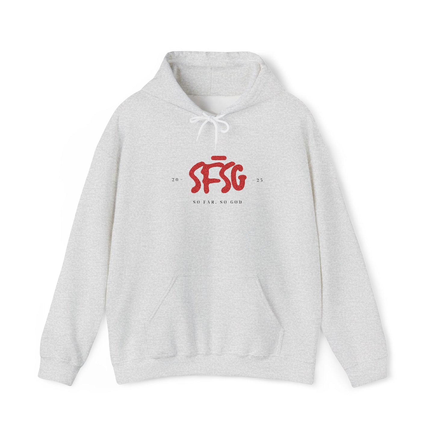 SFSG Unisex Hoody: LOGO RED CLASSIC (Embroidery)