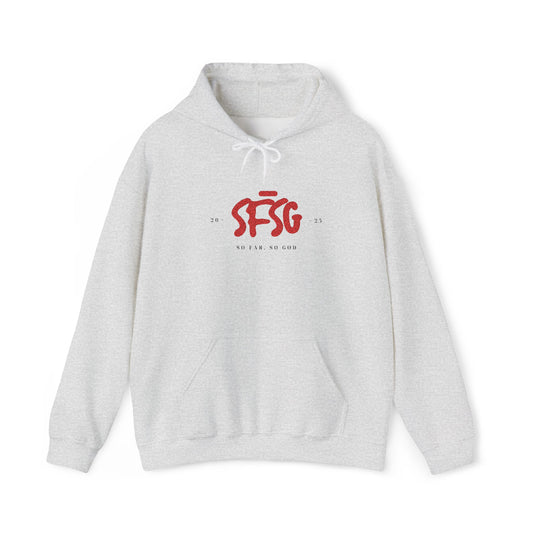 SFSG Unisex Hoody: LOGO RED CLASSIC (Embroidery)