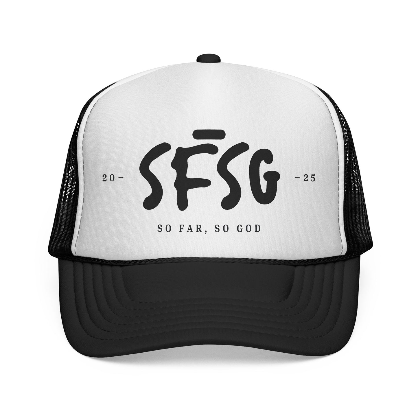 SFSG Trucker Hat: BLCK LOGO