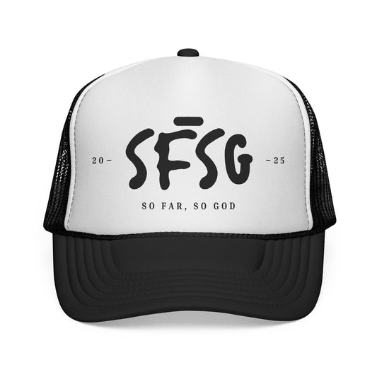 SFSG Trucker Hat: BLCK LOGO