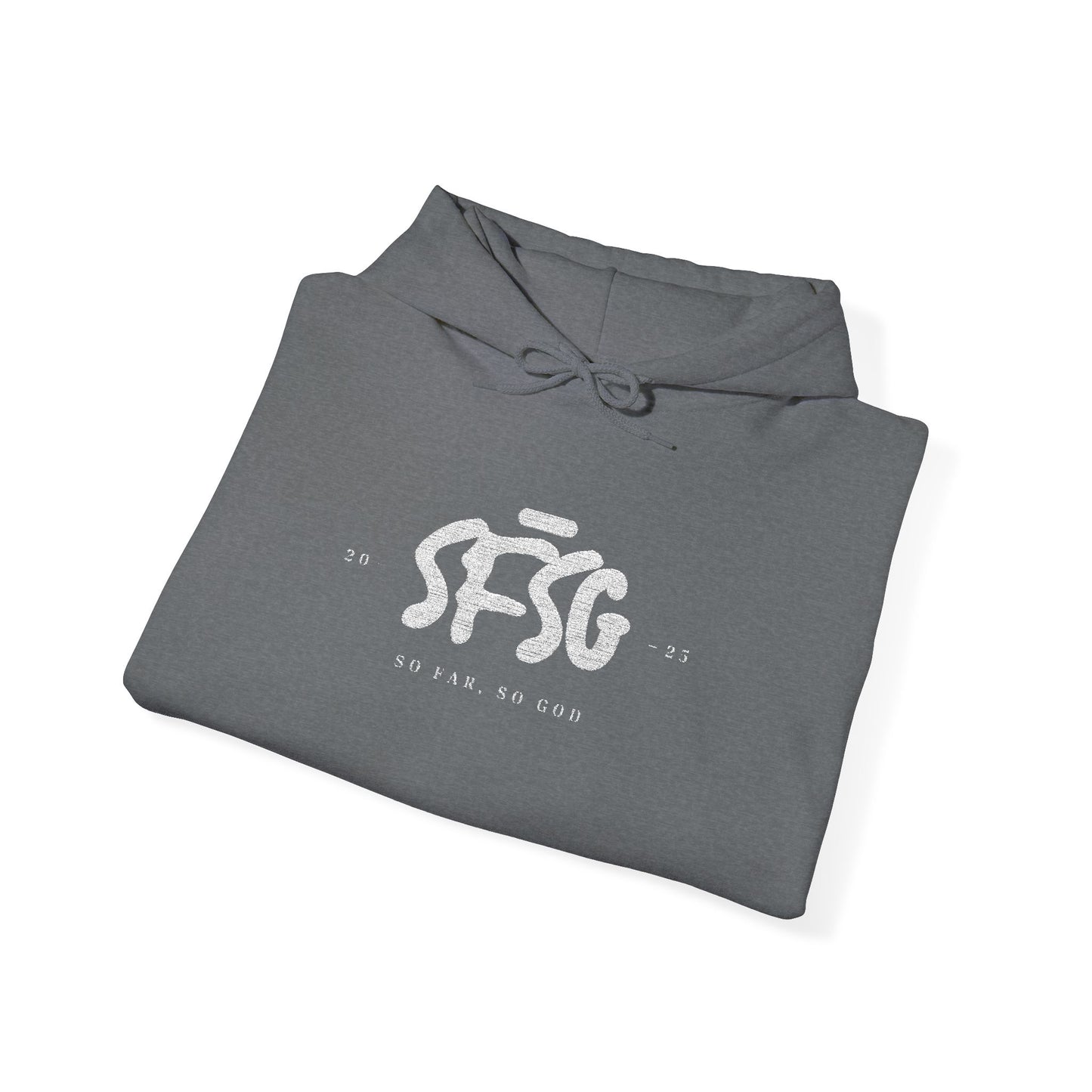 SFSG Unisex Hoody: LOGO WHITE CLASSIC (Embroidery)
