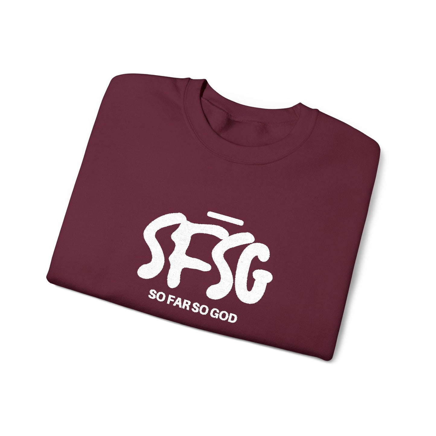 SFSG Unisex Sweatshirt : LOGO WHITE (Embroidery)