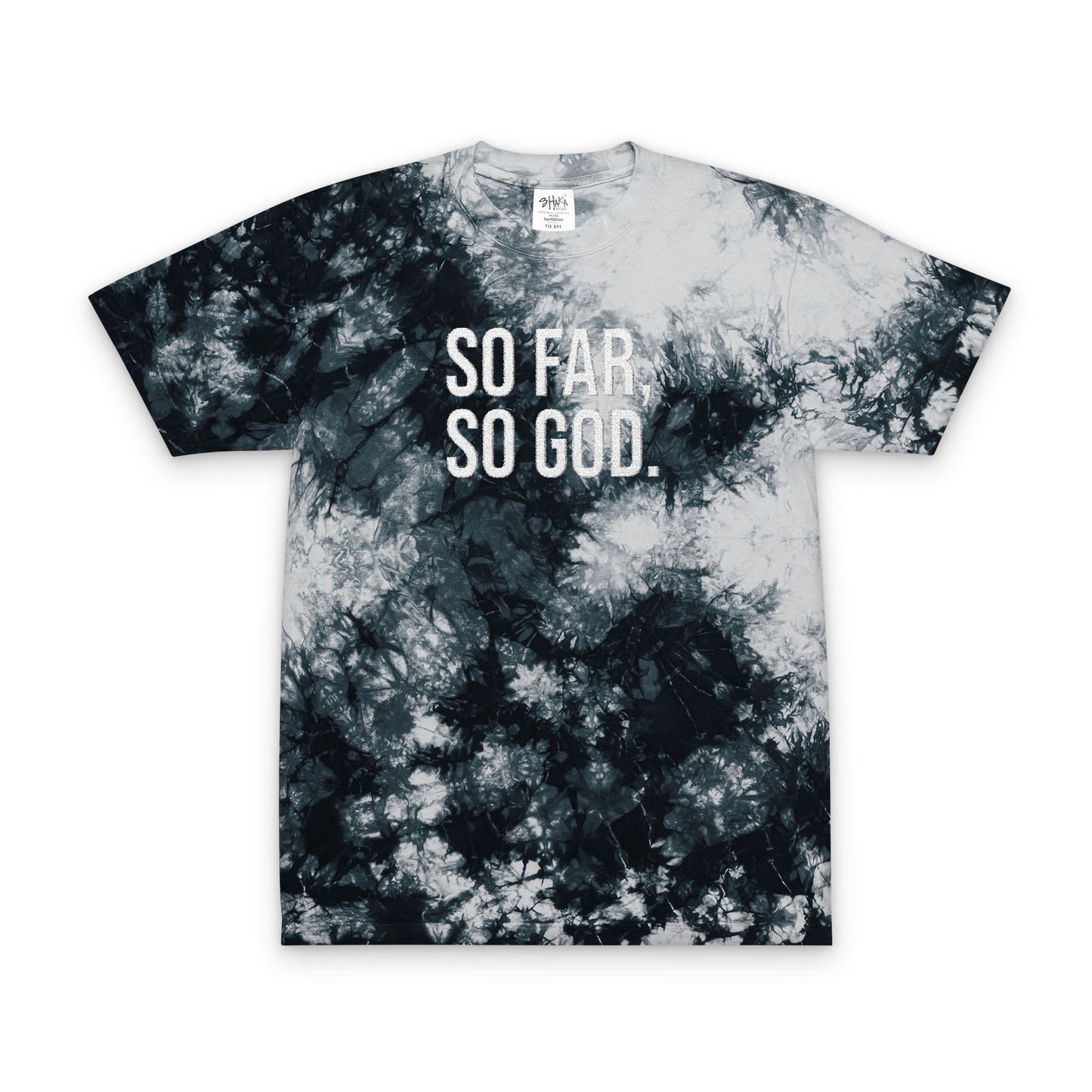 zOversized Tie-Dye T-Shirt (Embroidery)