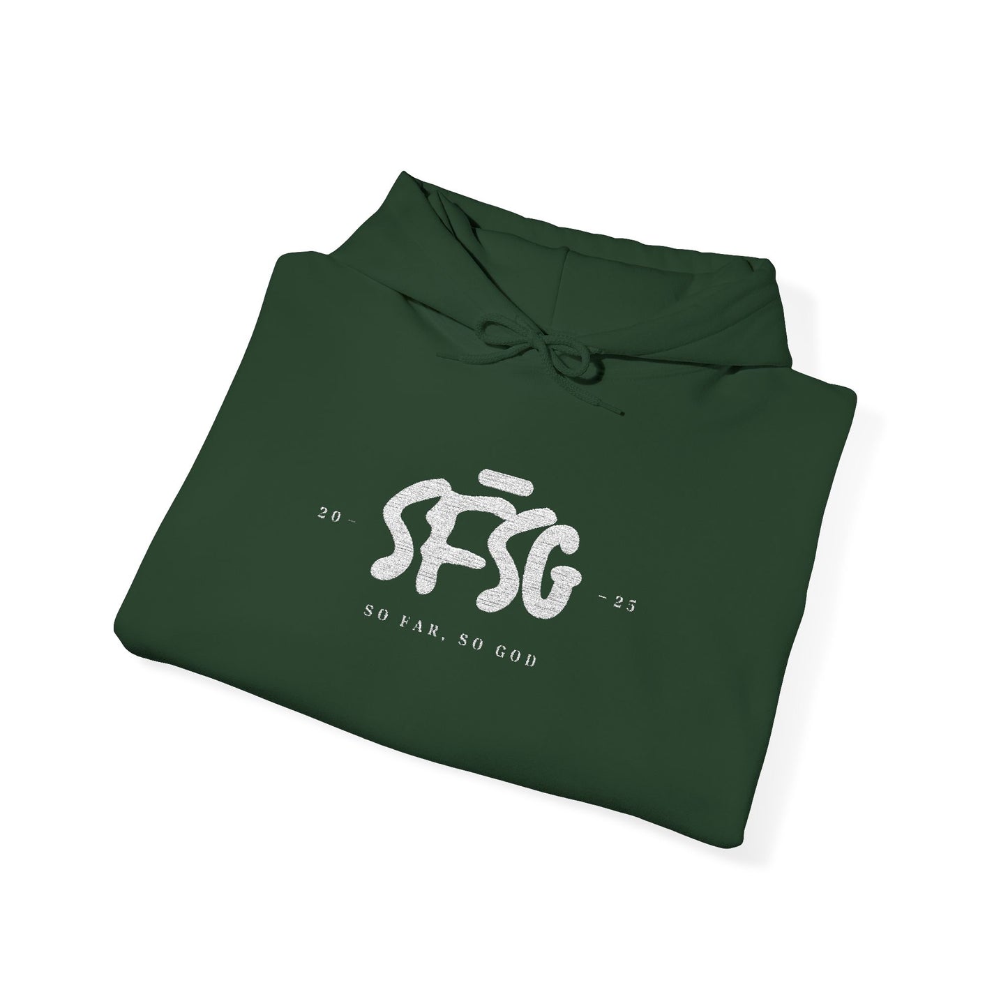 SFSG Unisex Hoody: LOGO WHITE CLASSIC (Embroidery)