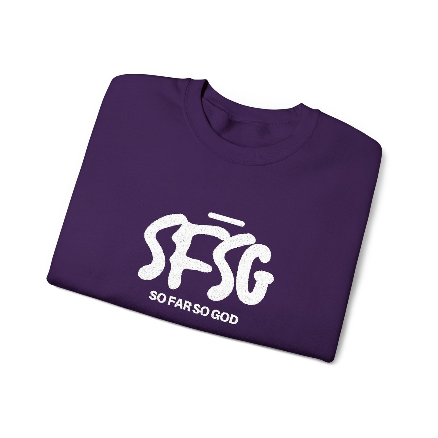 SFSG Unisex Sweatshirt : LOGO WHITE (Embroidery)