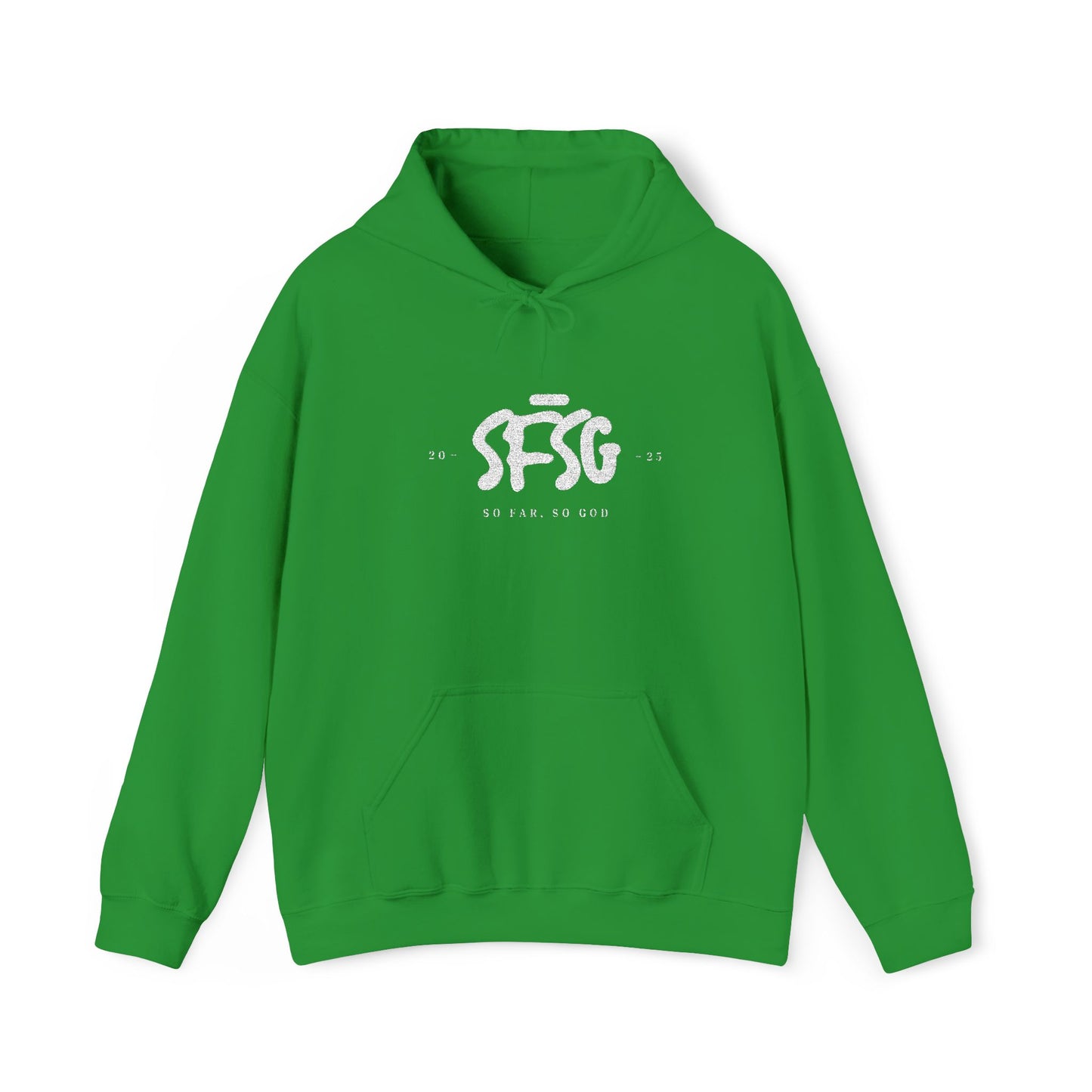 SFSG Unisex Hoody: LOGO WHITE CLASSIC (Embroidery)