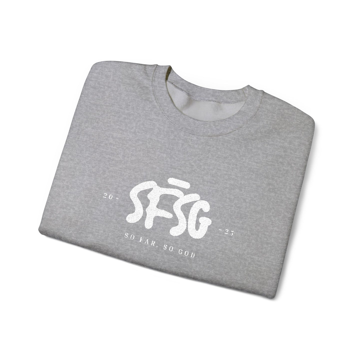 SFSG Unisex Embroidery Sweatshirt : WHITE CLASSIC