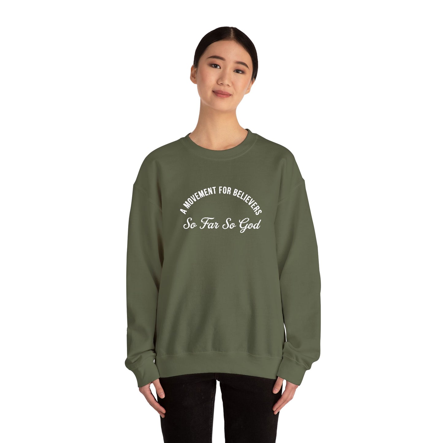 zMovement Unisex Heavy Blend™ Crewneck Sweatshirt (Embroidery)