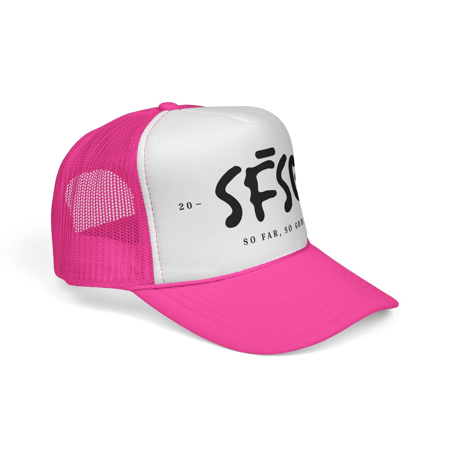 SFSG Trucker Hat: BLCK LOGO