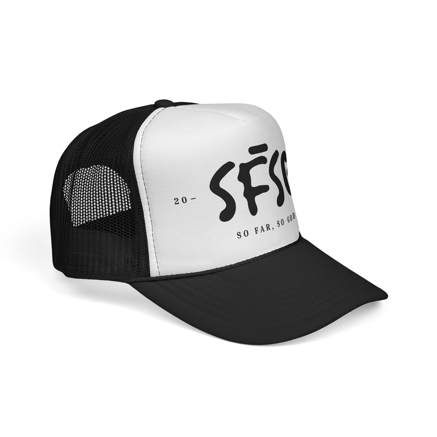 SFSG Trucker Hat: BLCK LOGO