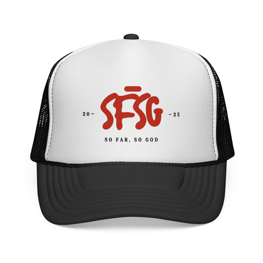 SFSG Trucker Cap: RED LOGO