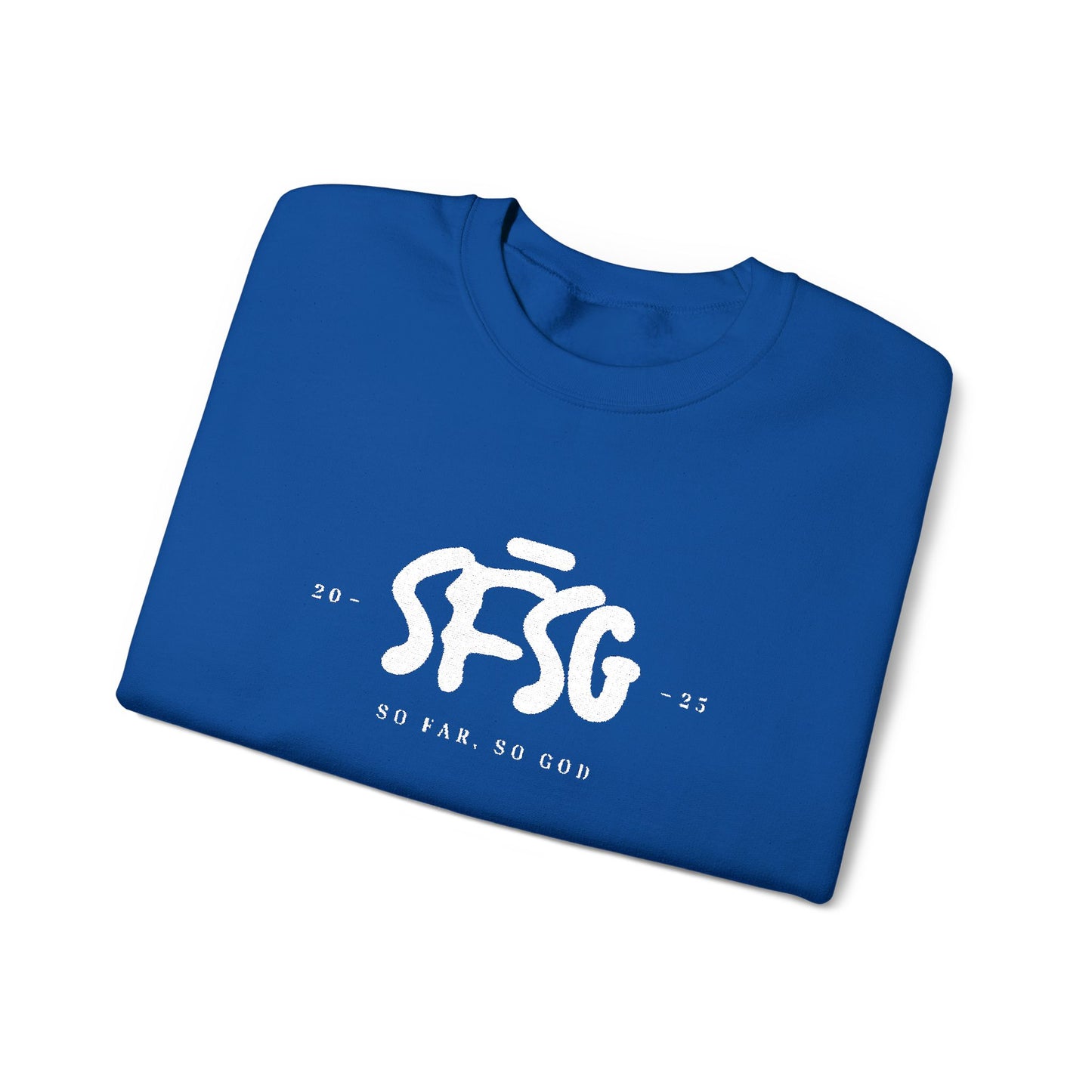 SFSG Unisex Embroidery Sweatshirt : WHITE CLASSIC