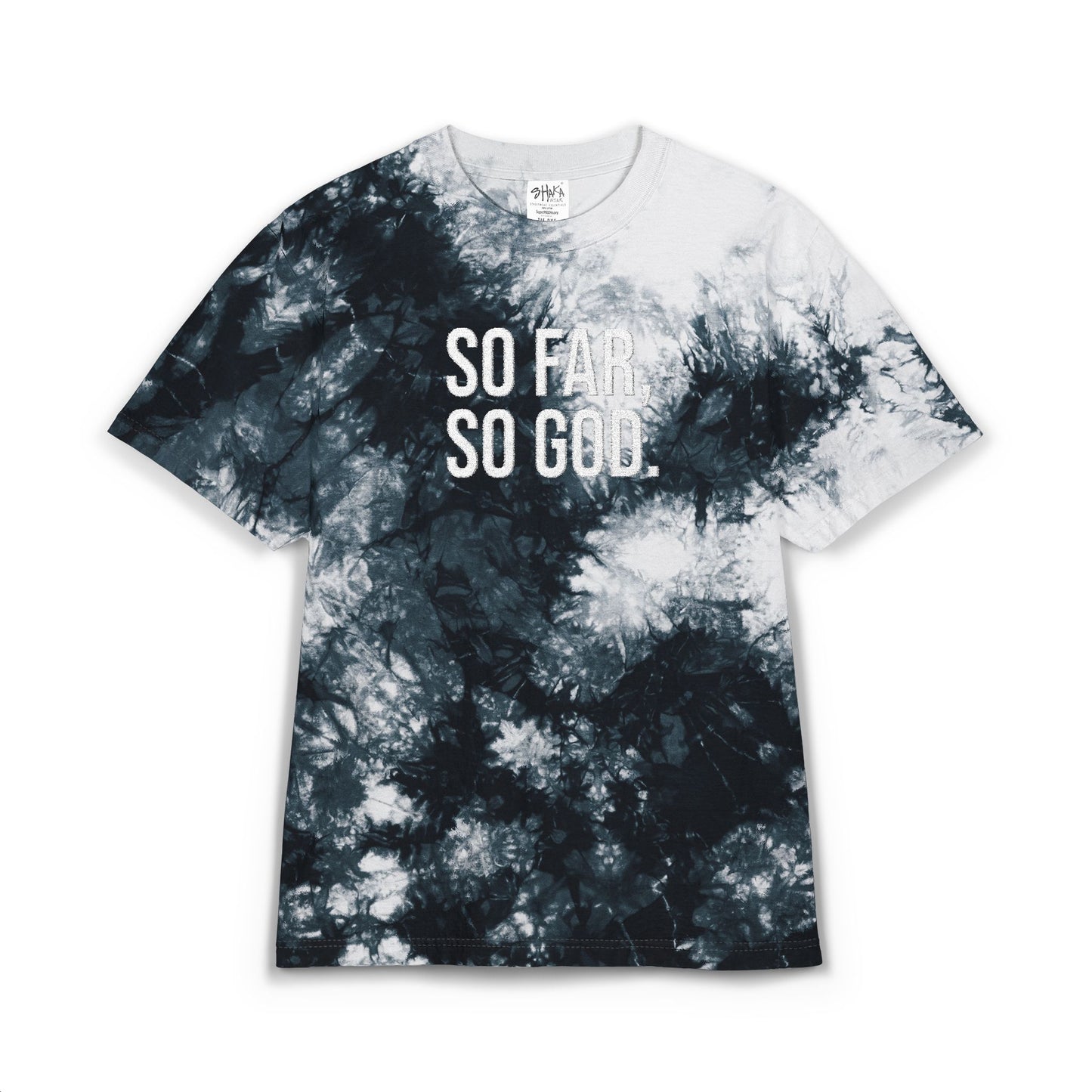 zOversized Tie-Dye T-Shirt (Embroidery)