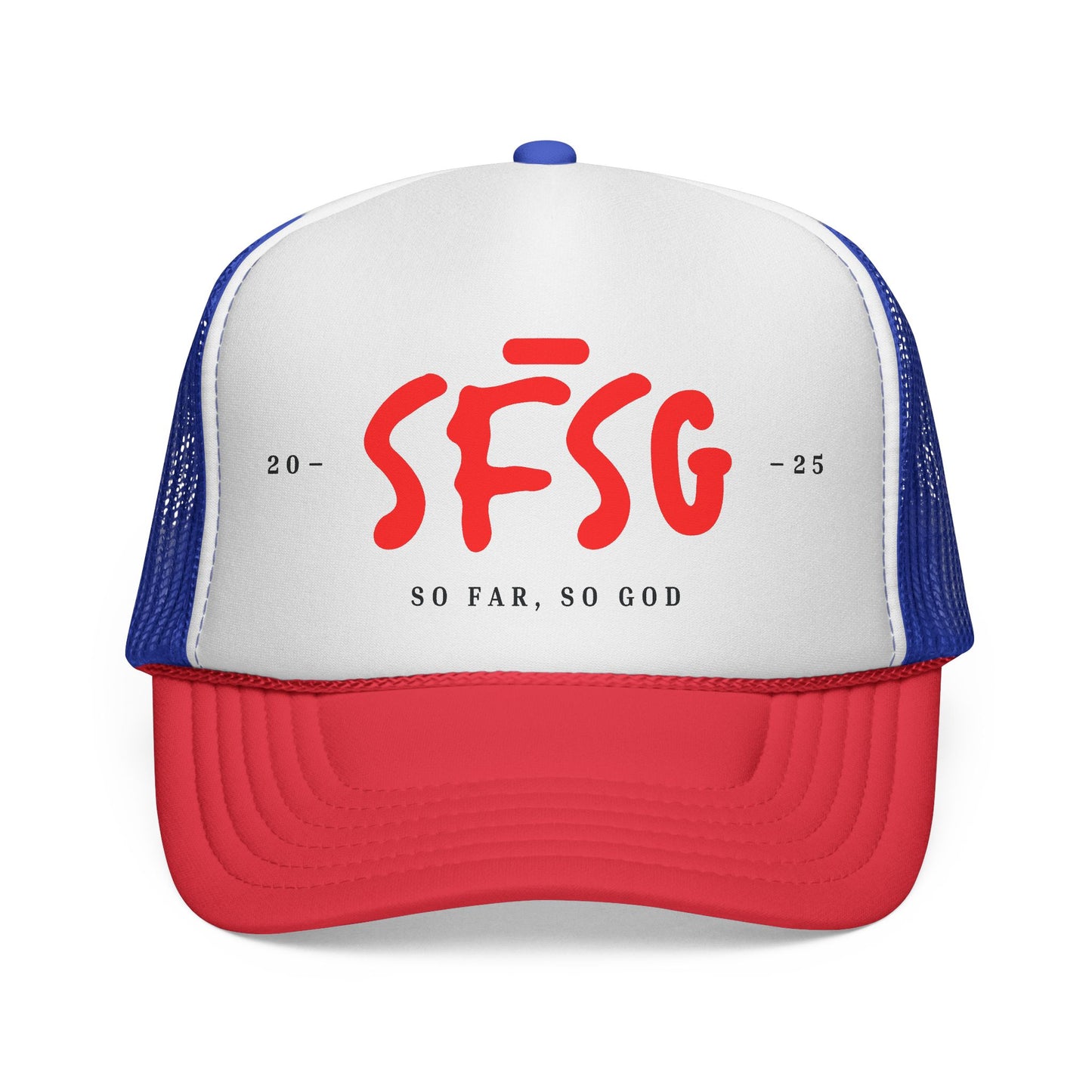 SFSG Trucker Cap: RED LOGO