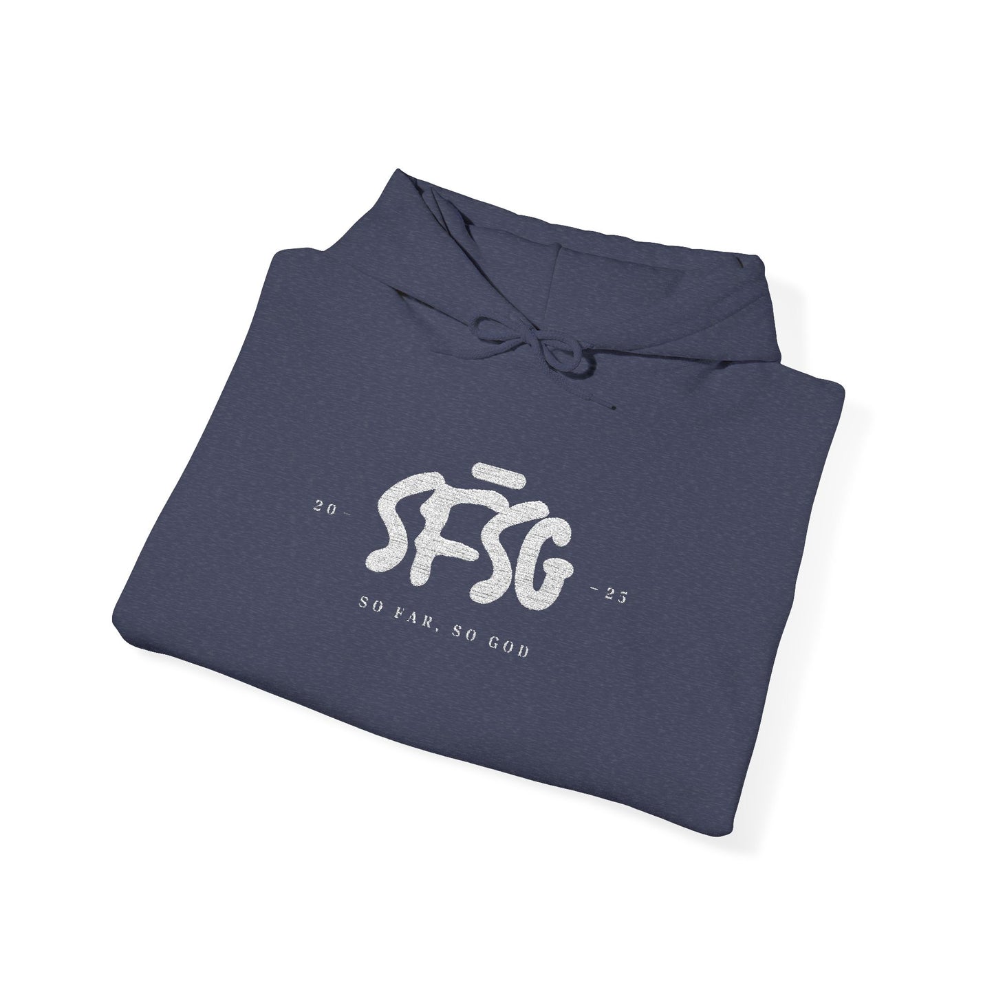 SFSG Unisex Hoody: LOGO WHITE CLASSIC (Embroidery)
