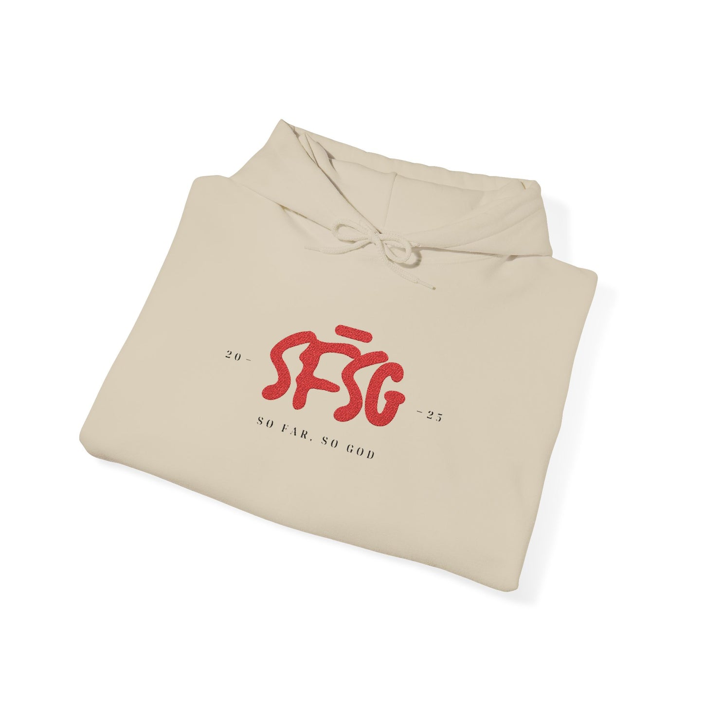 SFSG Unisex Hoody: LOGO RED CLASSIC (Embroidery)