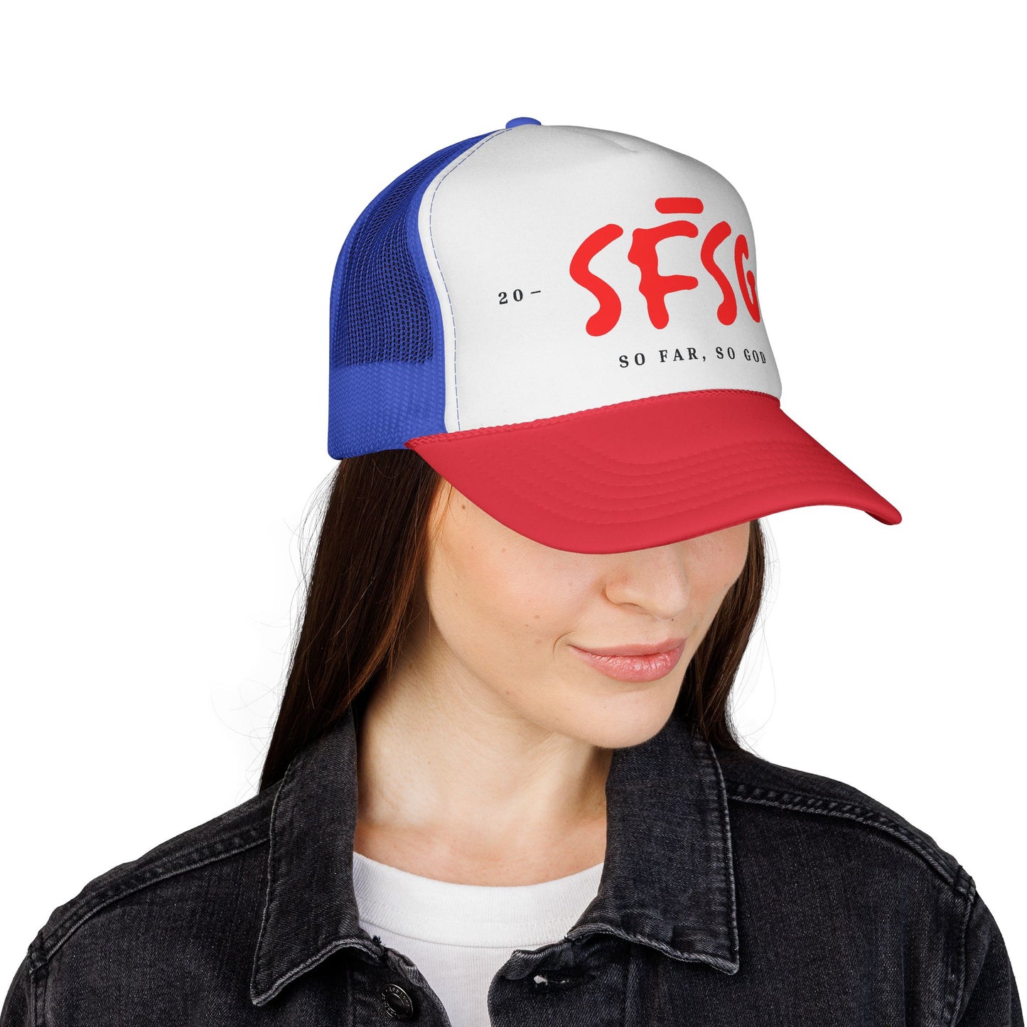 SFSG Trucker Cap: RED LOGO